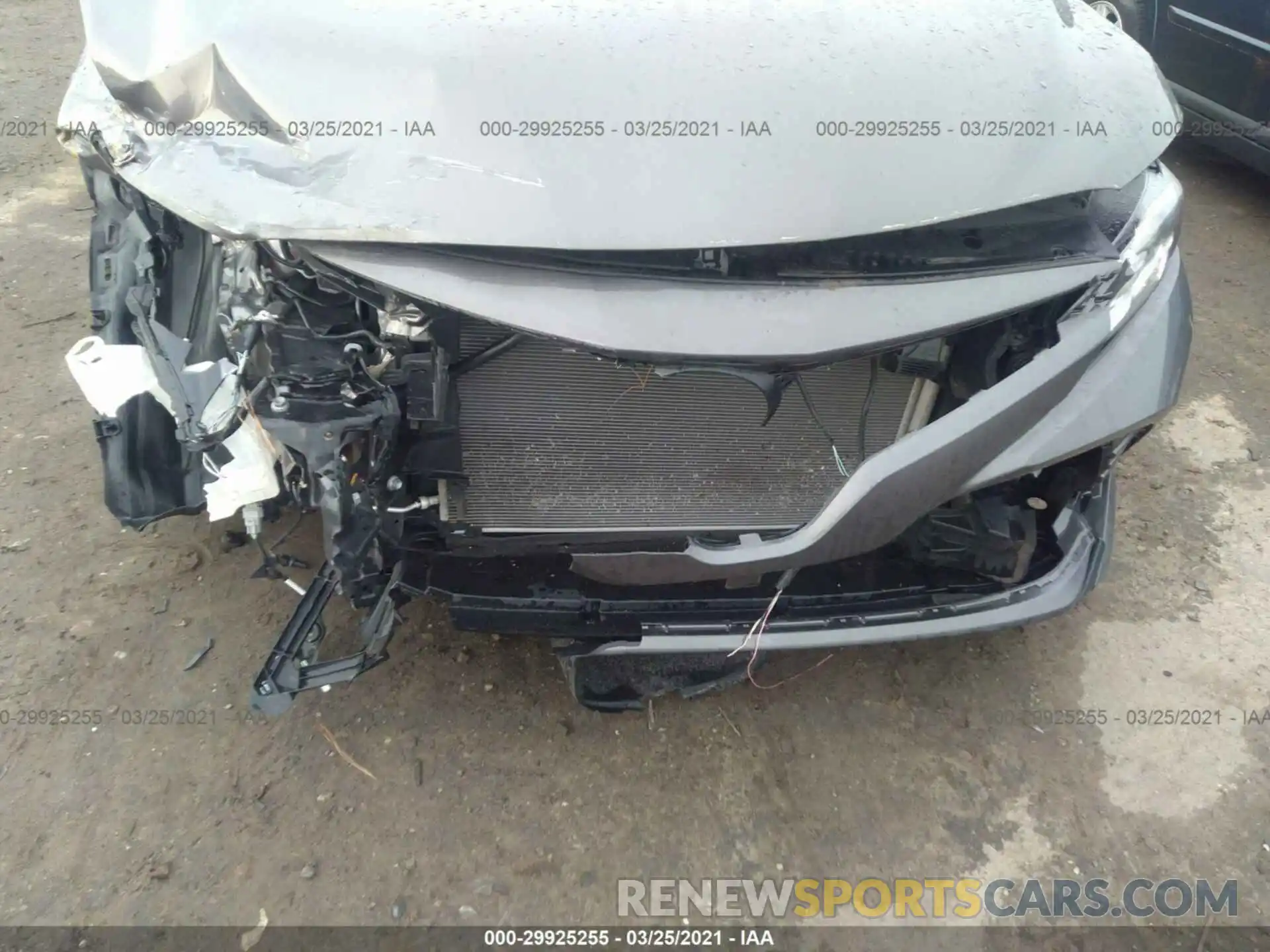 6 Photograph of a damaged car 4T1B11HK7KU256838 TOYOTA CAMRY 2019