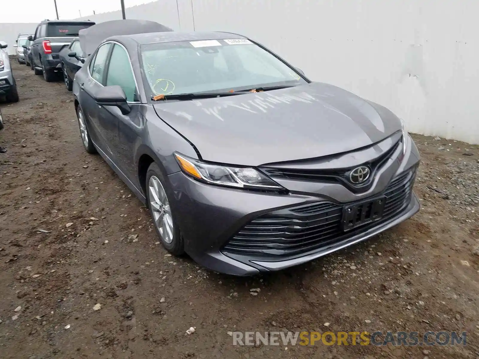 1 Photograph of a damaged car 4T1B11HK7KU257150 TOYOTA CAMRY 2019