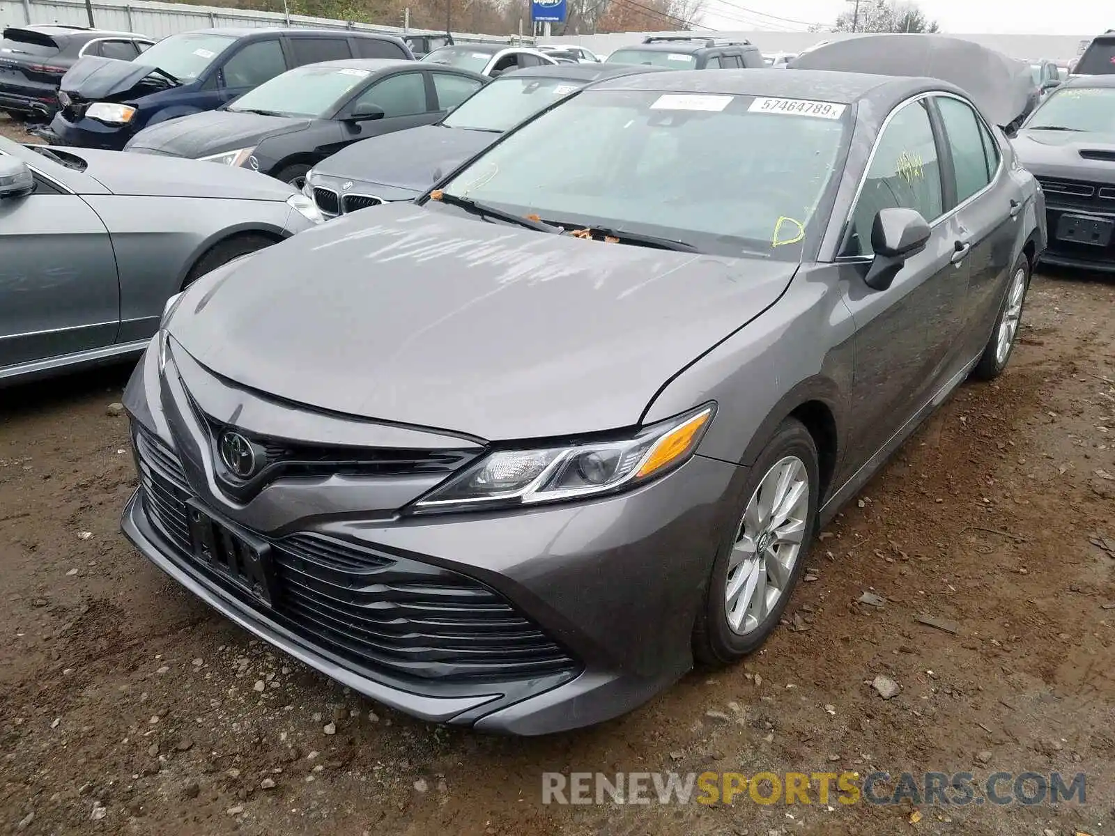 2 Photograph of a damaged car 4T1B11HK7KU257150 TOYOTA CAMRY 2019