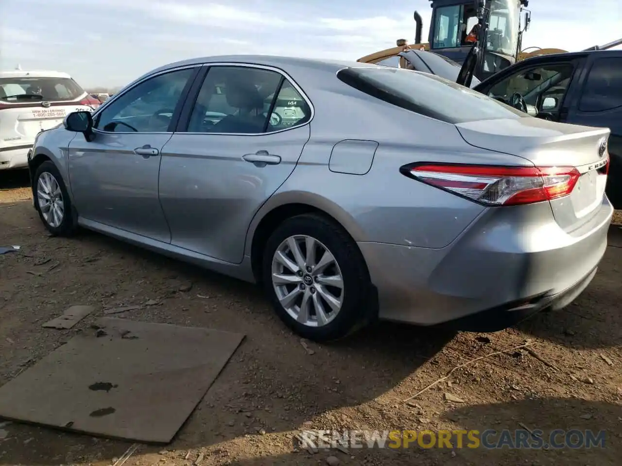 2 Photograph of a damaged car 4T1B11HK7KU258119 TOYOTA CAMRY 2019