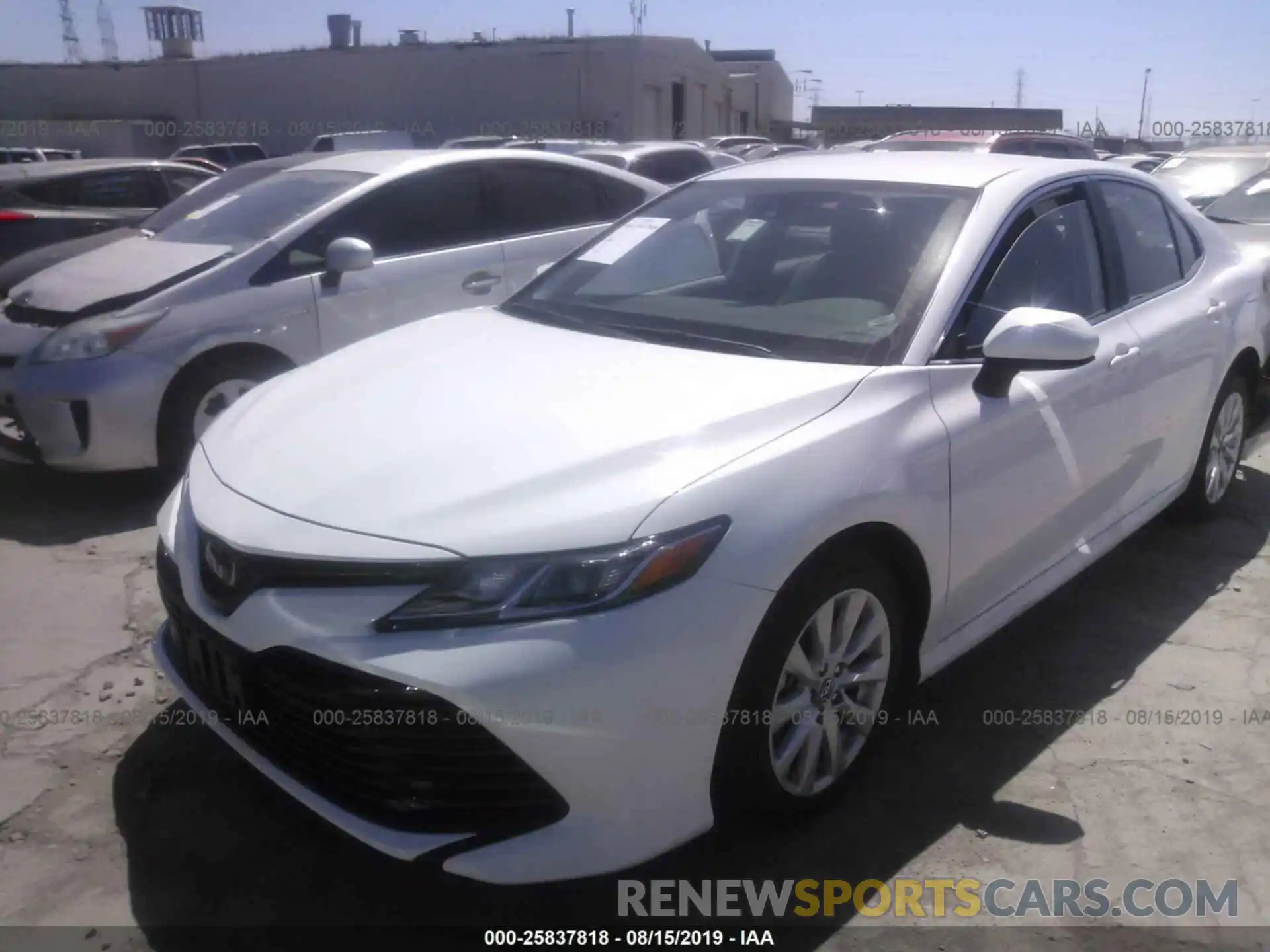 2 Photograph of a damaged car 4T1B11HK7KU258184 TOYOTA CAMRY 2019