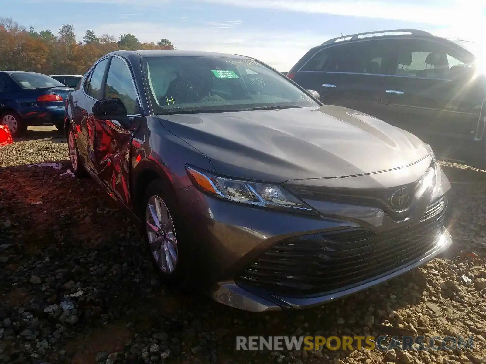 1 Photograph of a damaged car 4T1B11HK7KU258945 TOYOTA CAMRY 2019