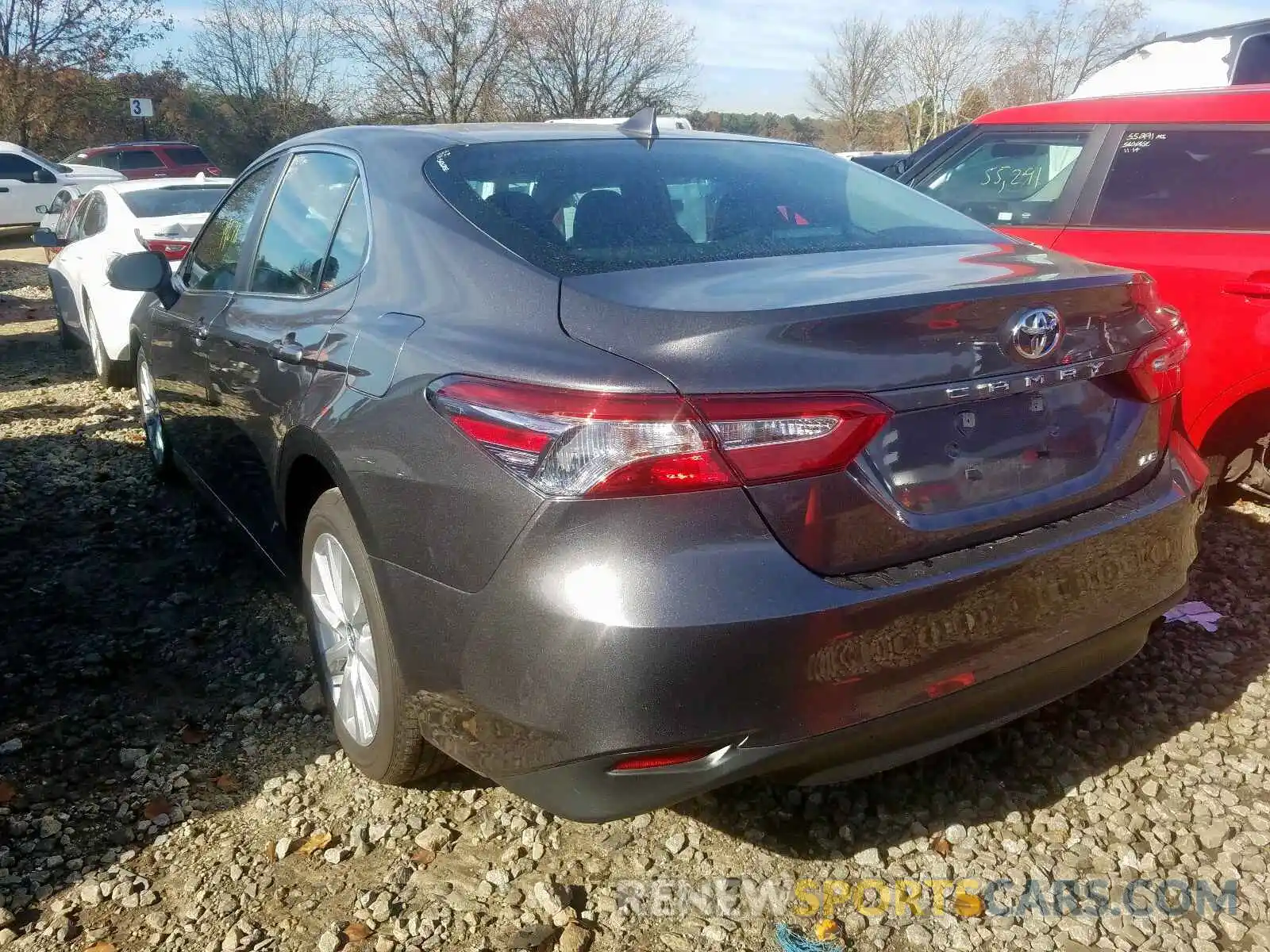 3 Photograph of a damaged car 4T1B11HK7KU258945 TOYOTA CAMRY 2019