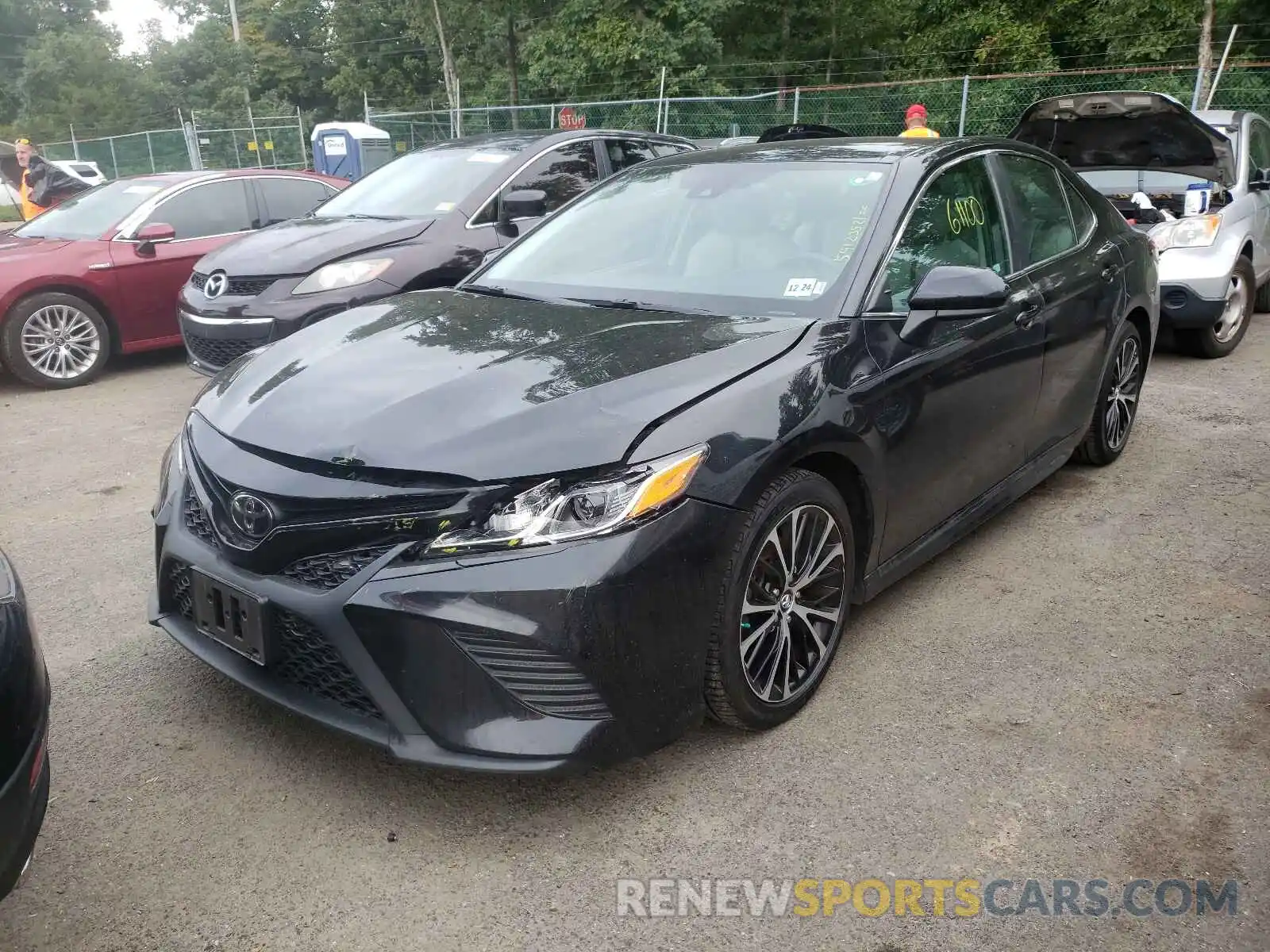 2 Photograph of a damaged car 4T1B11HK7KU259884 TOYOTA CAMRY 2019