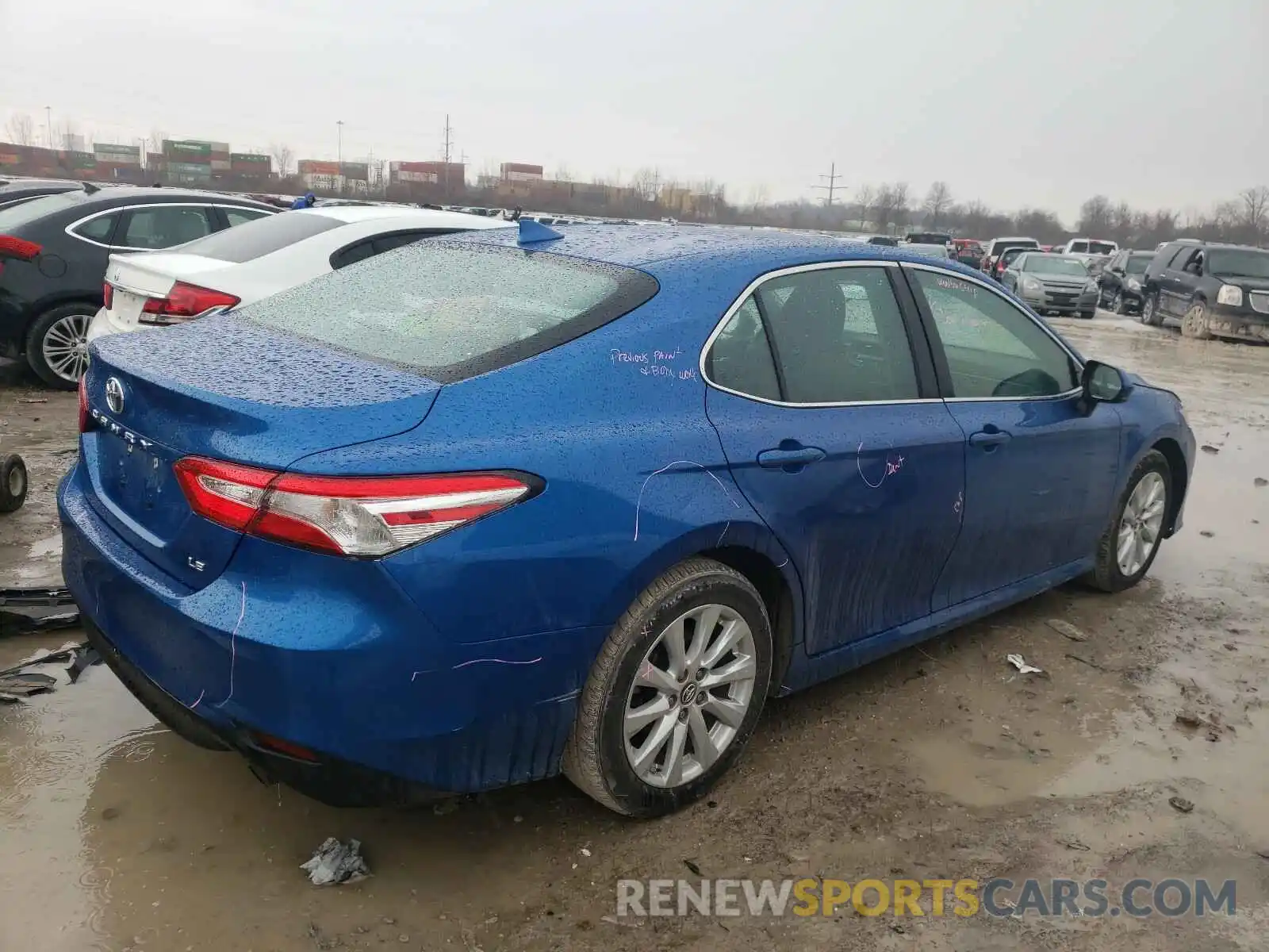 4 Фотография поврежденного автомобиля 4T1B11HK7KU259934 TOYOTA CAMRY 2019