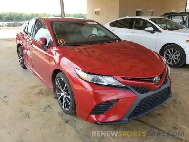 1 Photograph of a damaged car 4T1B11HK7KU260596 TOYOTA CAMRY 2019