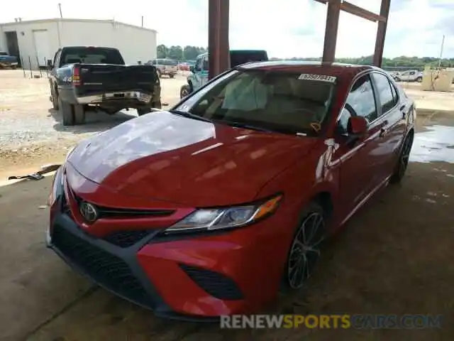 2 Photograph of a damaged car 4T1B11HK7KU260596 TOYOTA CAMRY 2019