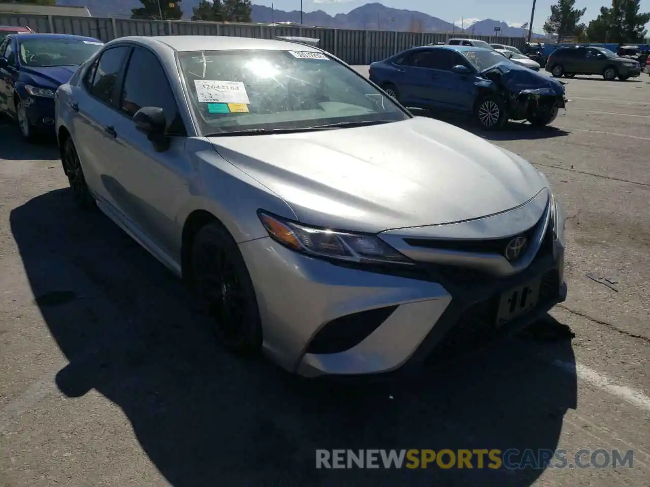 1 Photograph of a damaged car 4T1B11HK7KU262784 TOYOTA CAMRY 2019