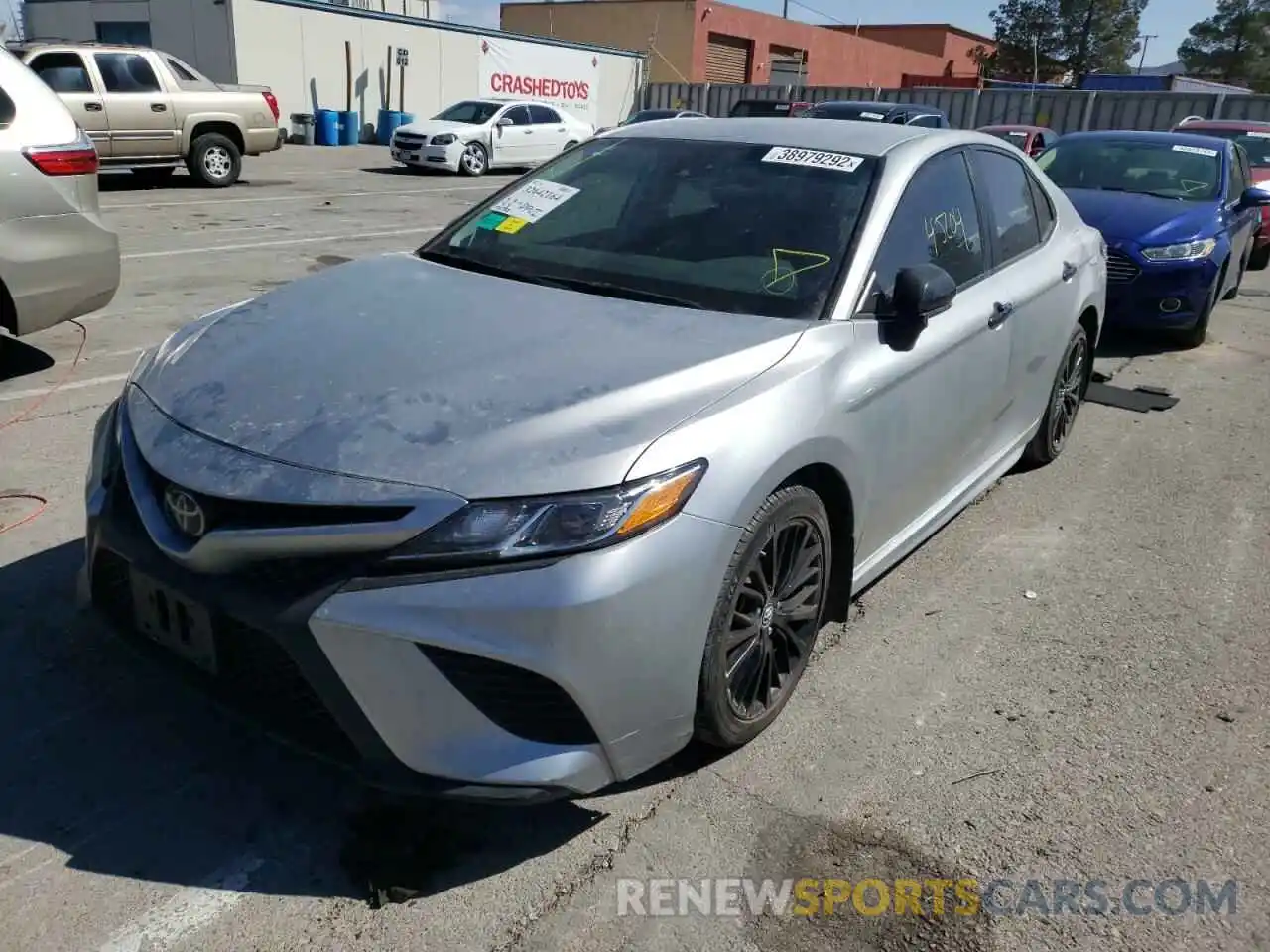 2 Photograph of a damaged car 4T1B11HK7KU262784 TOYOTA CAMRY 2019