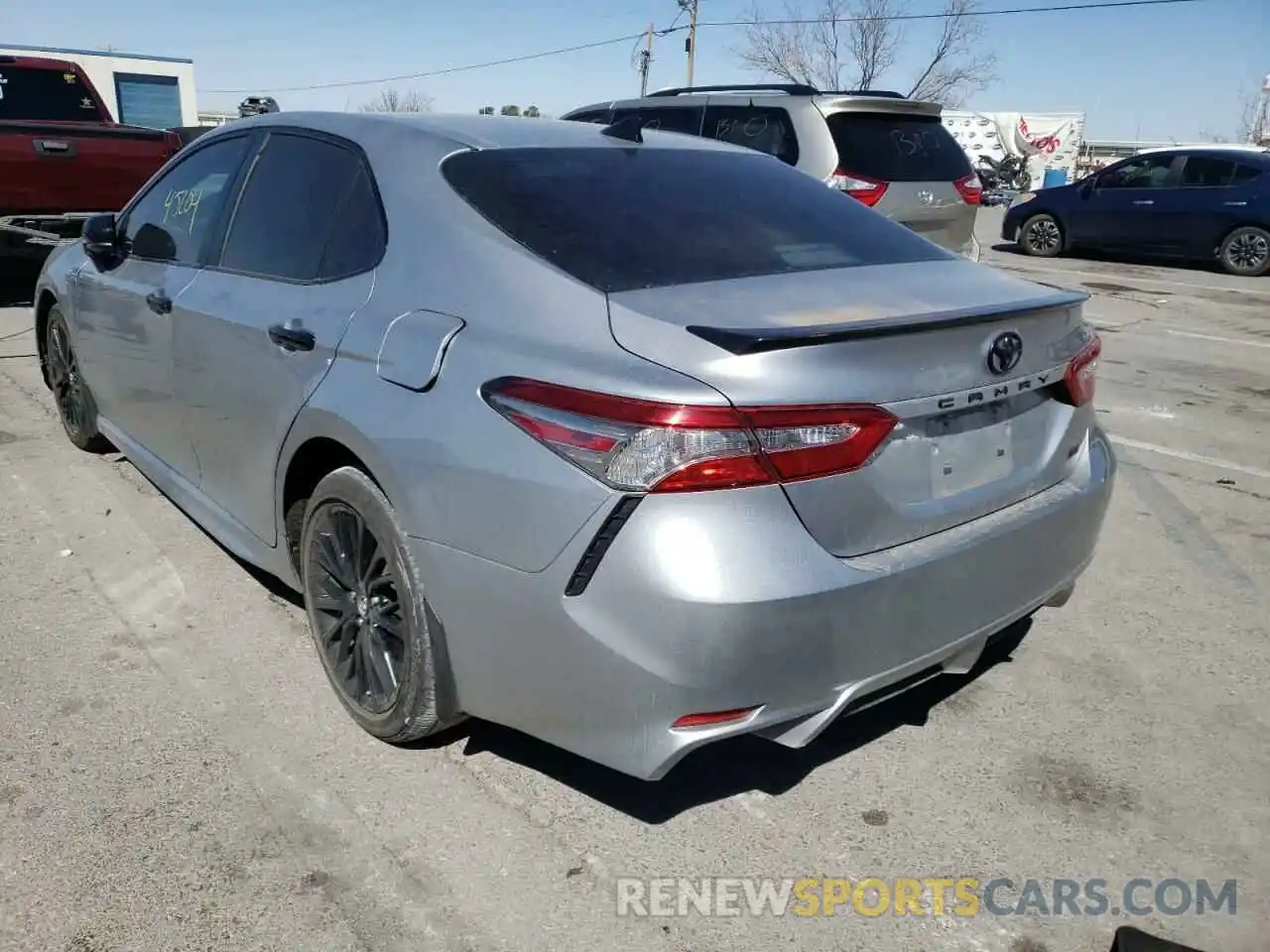 3 Photograph of a damaged car 4T1B11HK7KU262784 TOYOTA CAMRY 2019