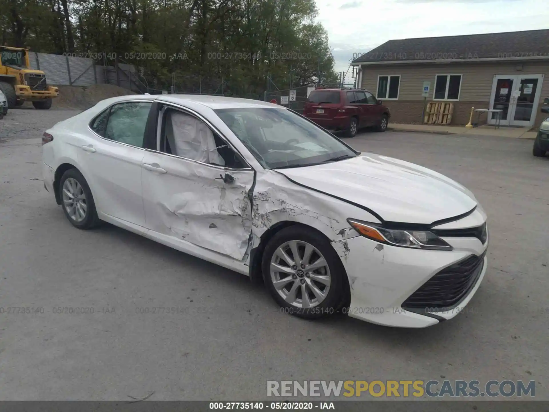 1 Photograph of a damaged car 4T1B11HK7KU262963 TOYOTA CAMRY 2019