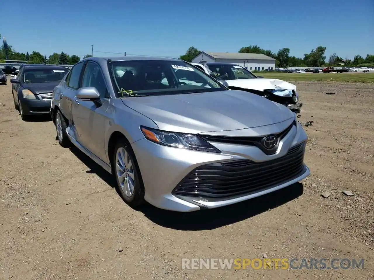 1 Photograph of a damaged car 4T1B11HK7KU263126 TOYOTA CAMRY 2019