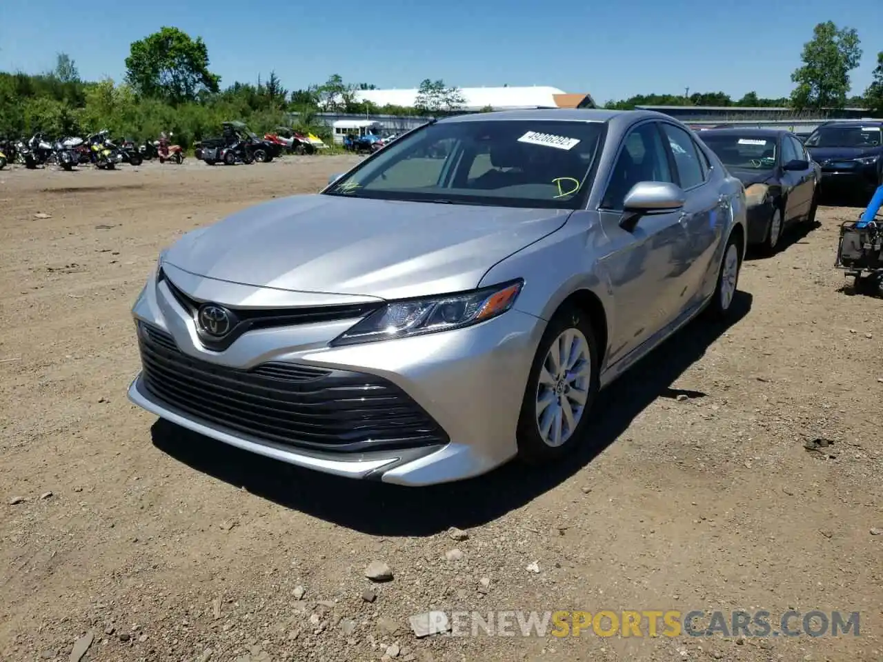 2 Photograph of a damaged car 4T1B11HK7KU263126 TOYOTA CAMRY 2019