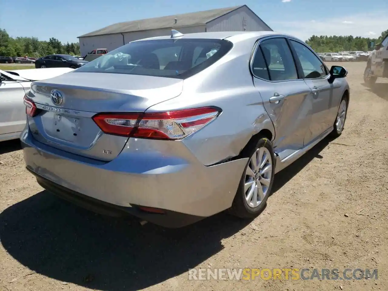 4 Photograph of a damaged car 4T1B11HK7KU263126 TOYOTA CAMRY 2019