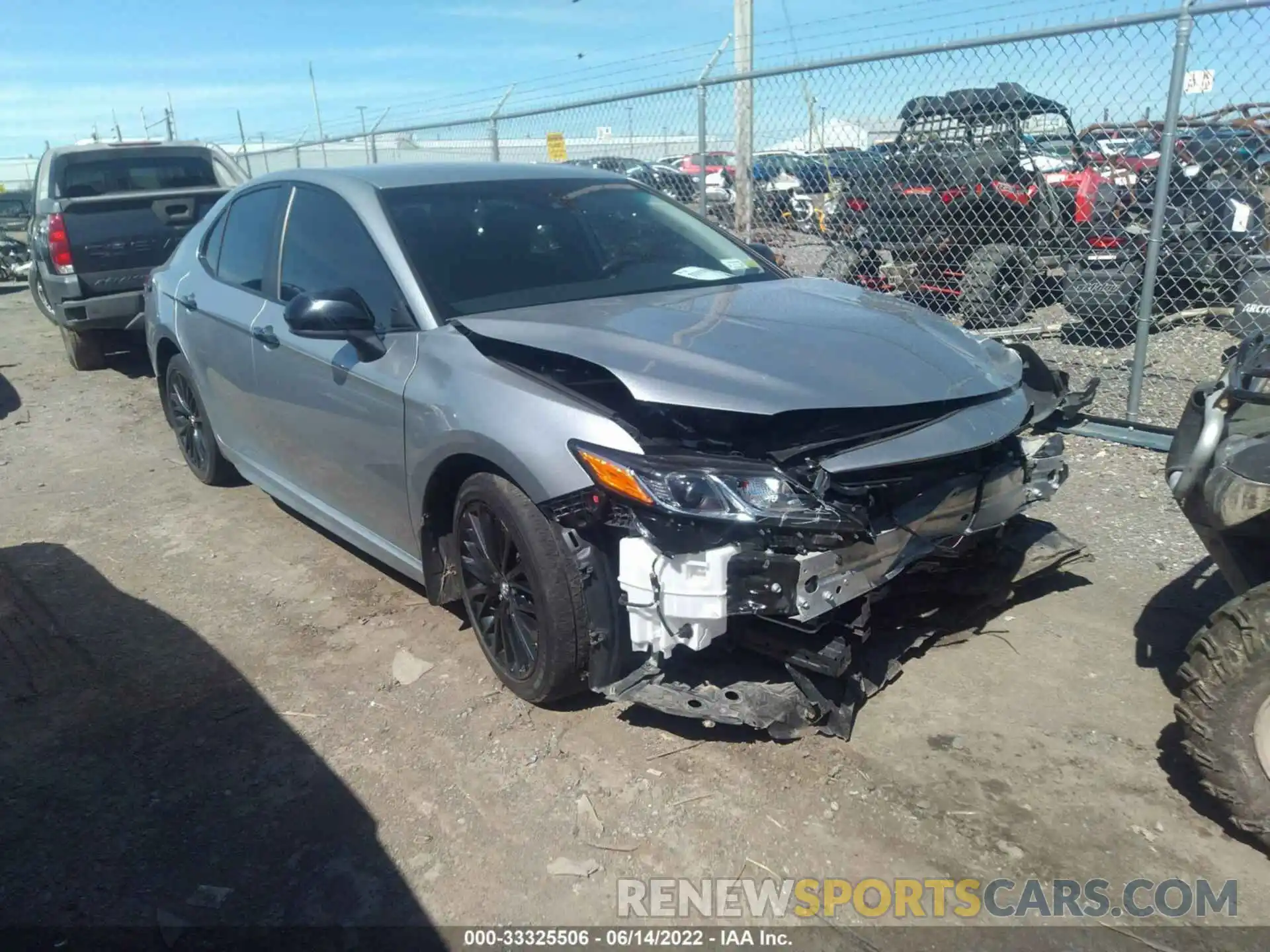 1 Photograph of a damaged car 4T1B11HK7KU263577 TOYOTA CAMRY 2019