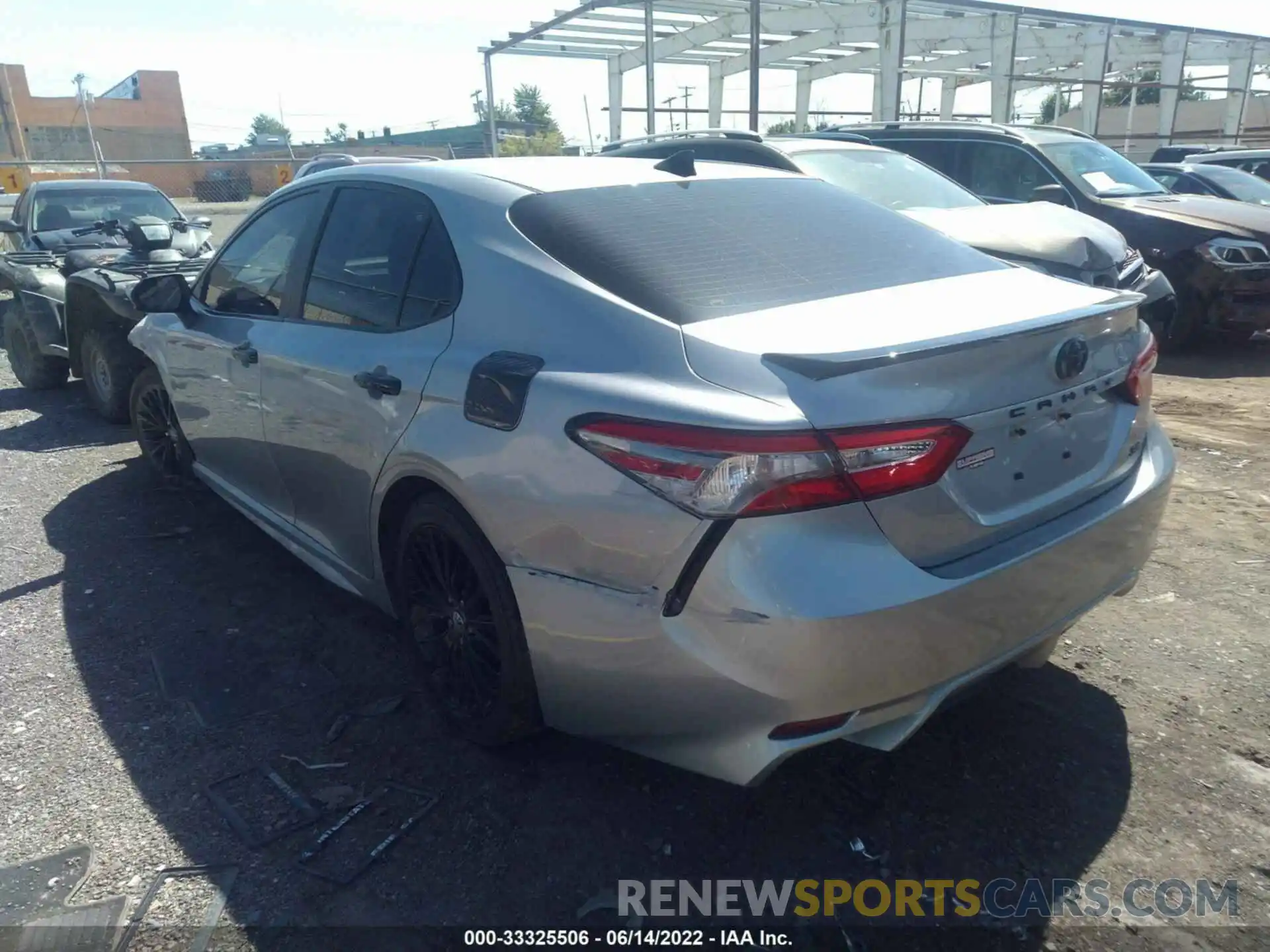 3 Photograph of a damaged car 4T1B11HK7KU263577 TOYOTA CAMRY 2019