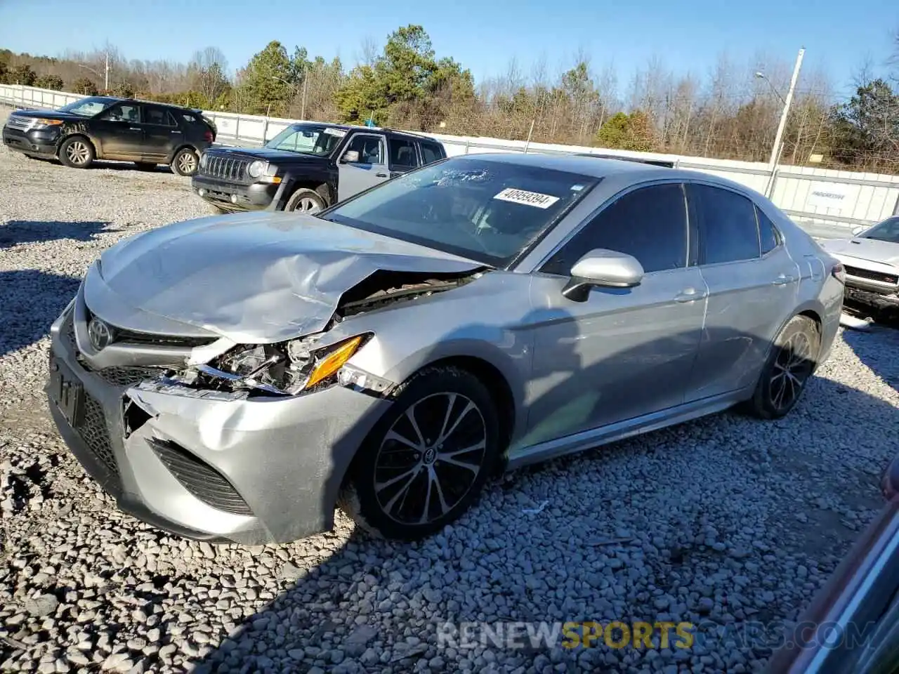 1 Photograph of a damaged car 4T1B11HK7KU264230 TOYOTA CAMRY 2019