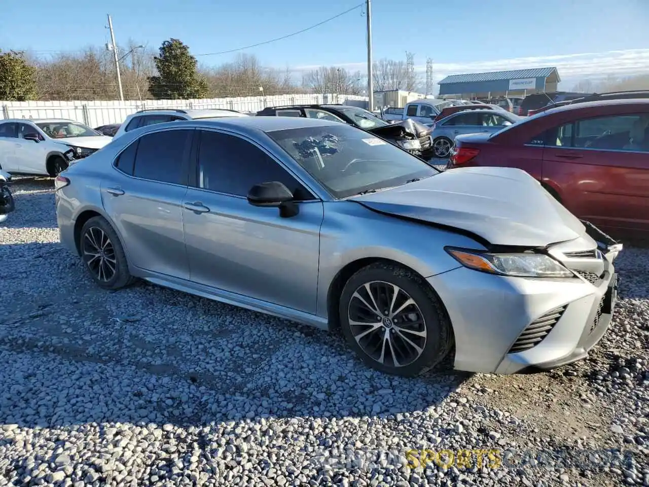 4 Photograph of a damaged car 4T1B11HK7KU264230 TOYOTA CAMRY 2019