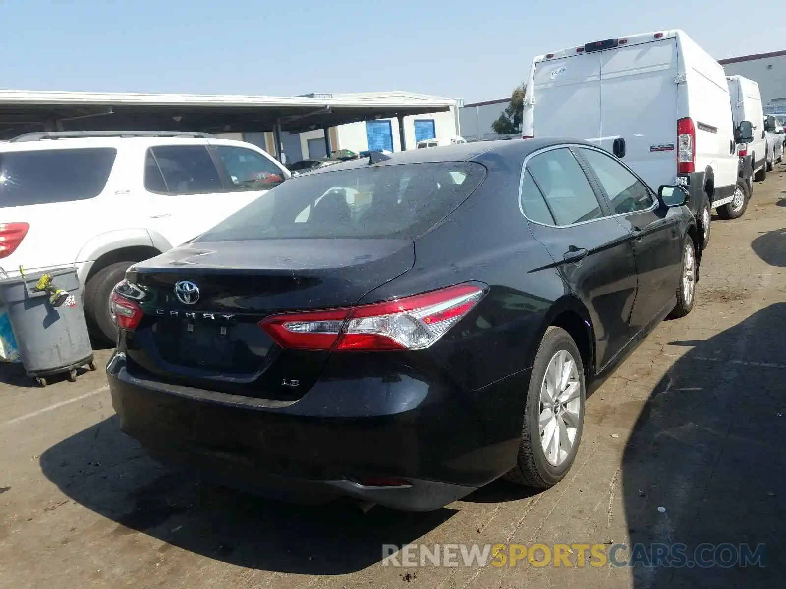 4 Фотография поврежденного автомобиля 4T1B11HK7KU265006 TOYOTA CAMRY 2019