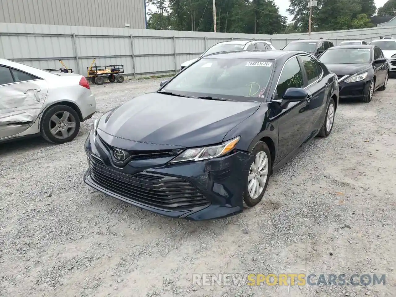 2 Photograph of a damaged car 4T1B11HK7KU265216 TOYOTA CAMRY 2019