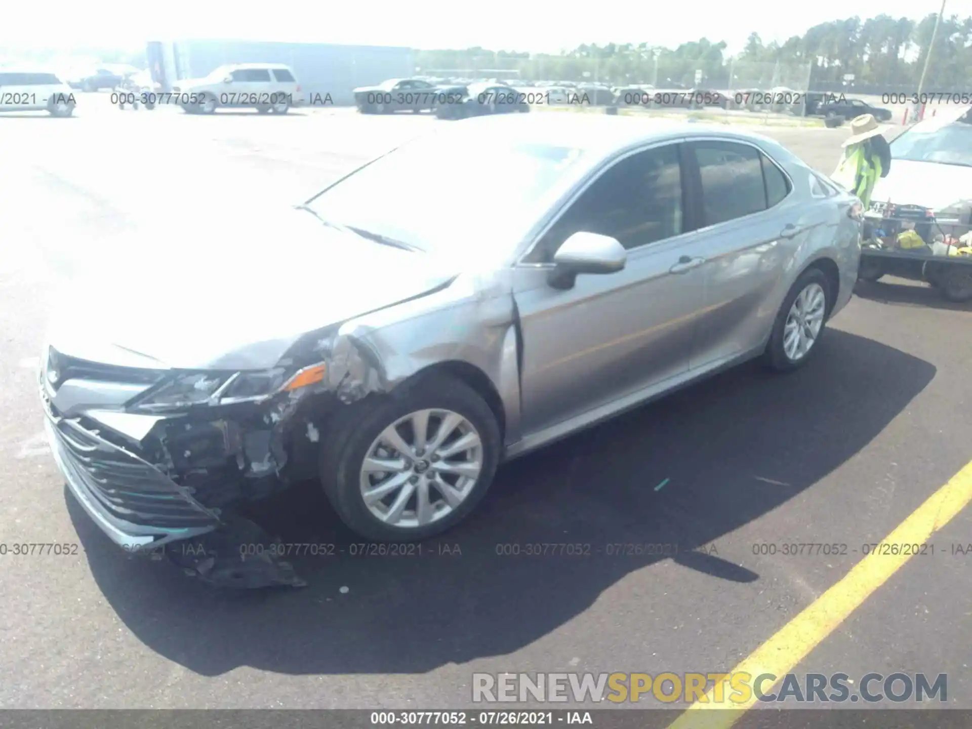 2 Photograph of a damaged car 4T1B11HK7KU265281 TOYOTA CAMRY 2019