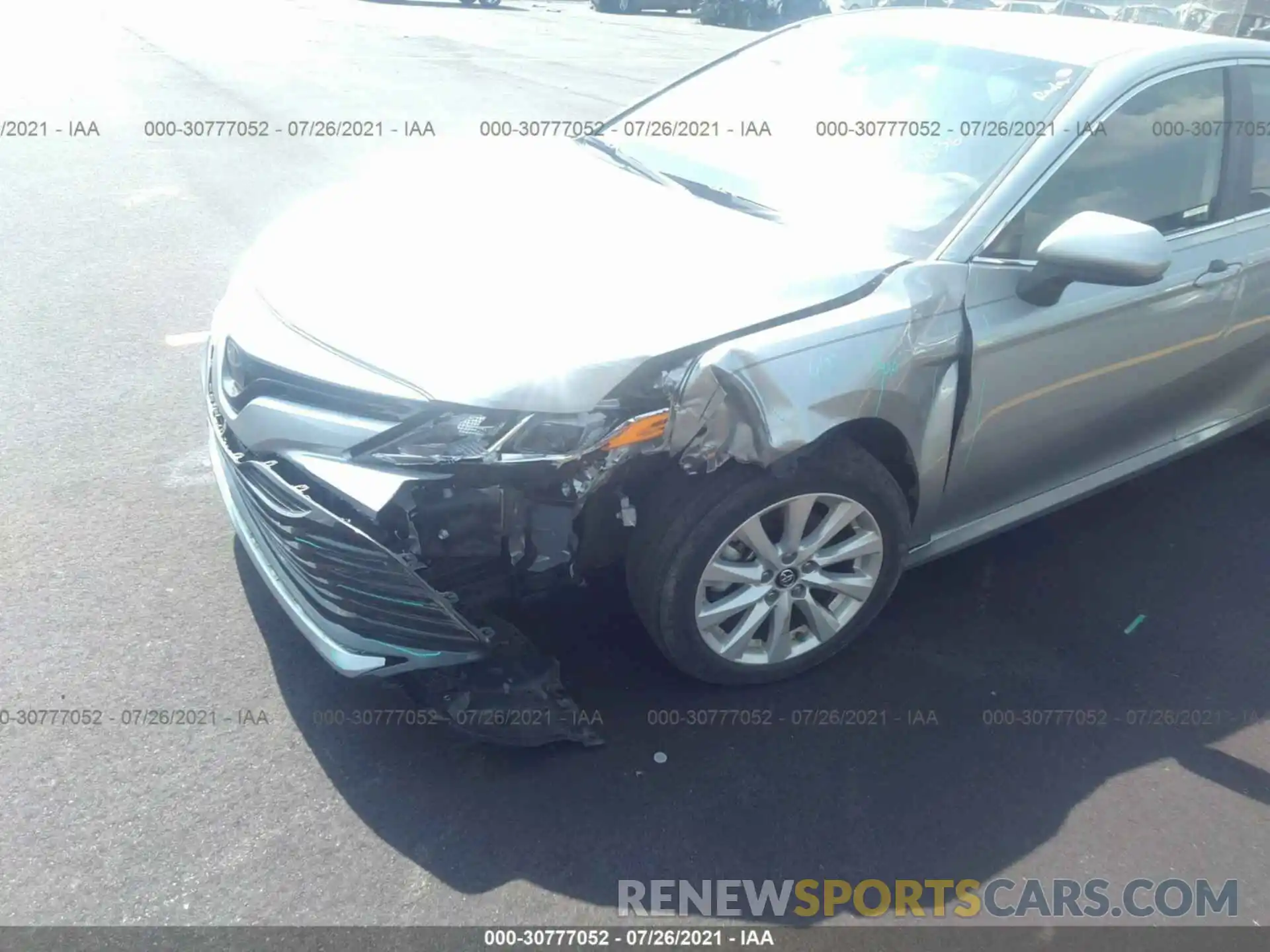 6 Photograph of a damaged car 4T1B11HK7KU265281 TOYOTA CAMRY 2019