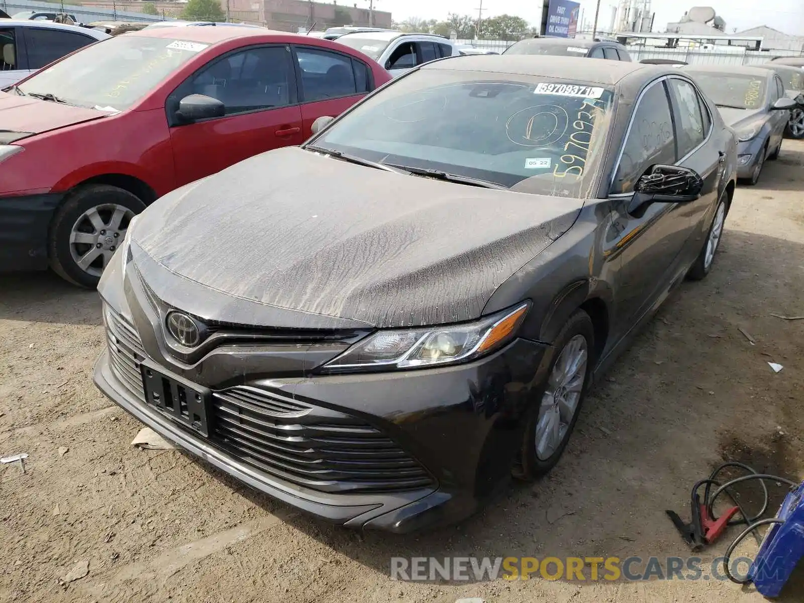 2 Photograph of a damaged car 4T1B11HK7KU265863 TOYOTA CAMRY 2019