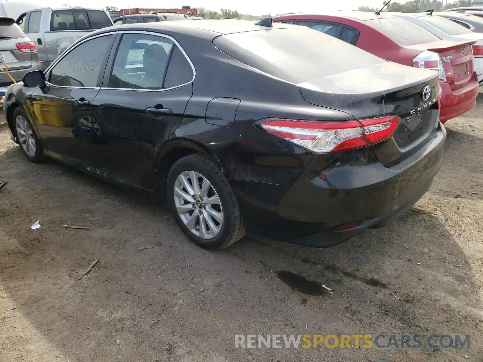 3 Photograph of a damaged car 4T1B11HK7KU265863 TOYOTA CAMRY 2019