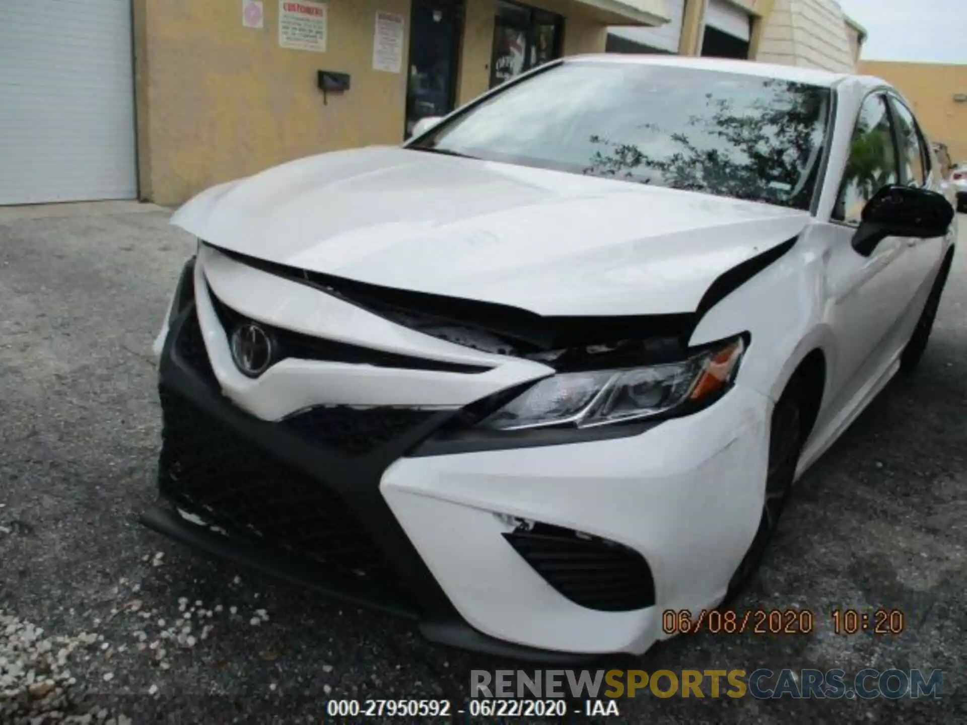 2 Photograph of a damaged car 4T1B11HK7KU266169 TOYOTA CAMRY 2019