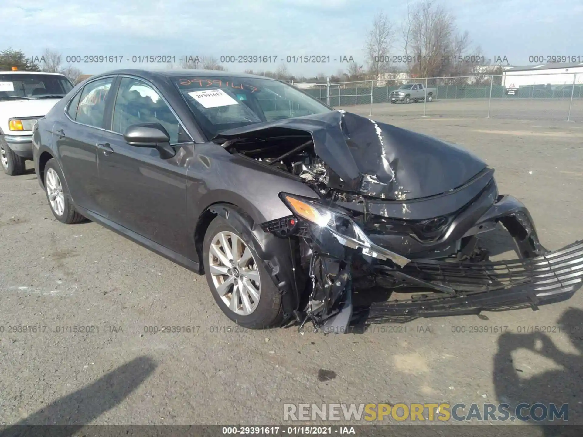 1 Photograph of a damaged car 4T1B11HK7KU266334 TOYOTA CAMRY 2019