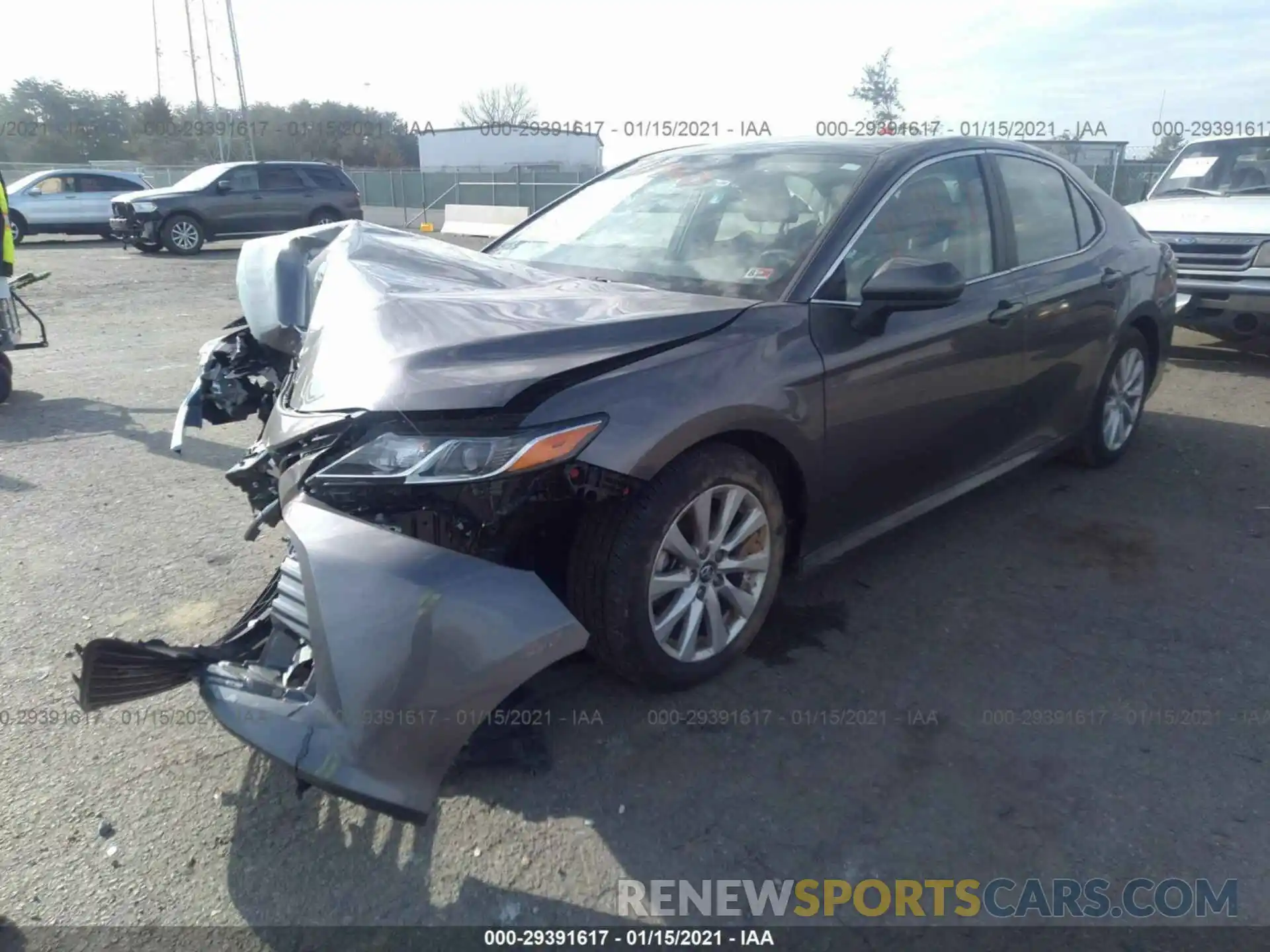 2 Photograph of a damaged car 4T1B11HK7KU266334 TOYOTA CAMRY 2019