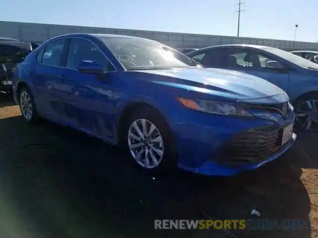 1 Photograph of a damaged car 4T1B11HK7KU266608 TOYOTA CAMRY 2019