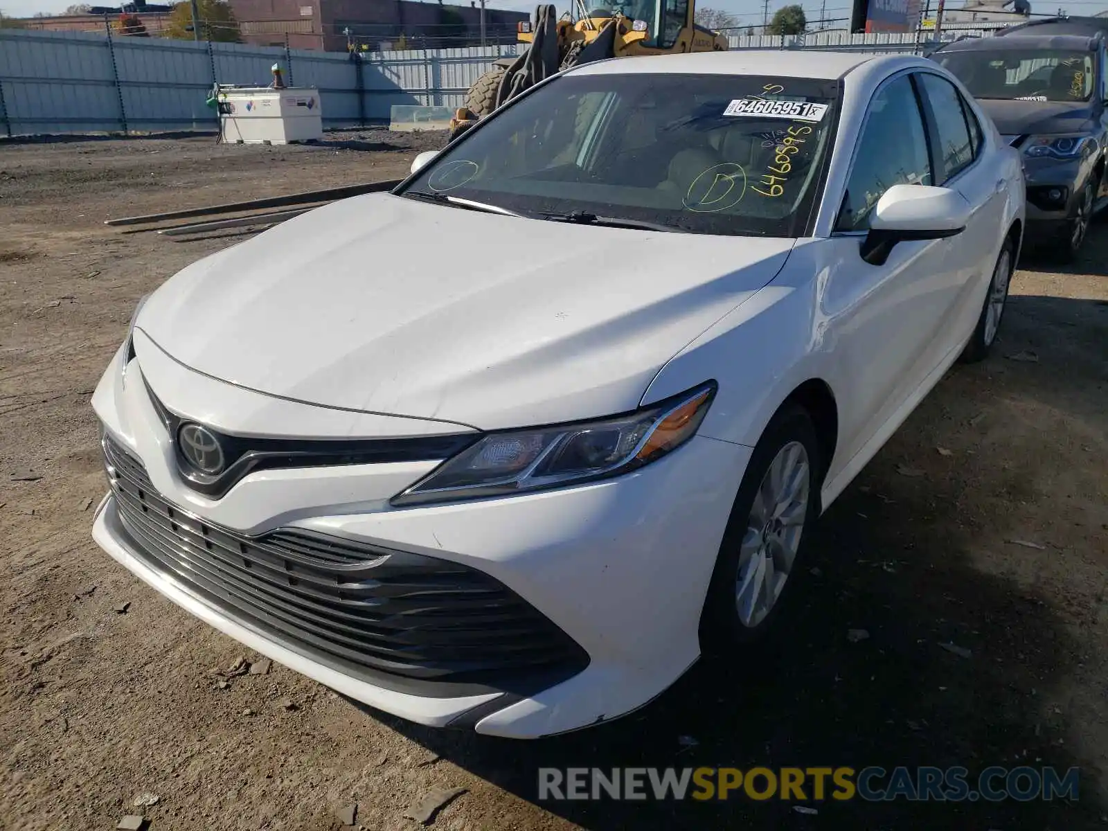 2 Photograph of a damaged car 4T1B11HK7KU266804 TOYOTA CAMRY 2019