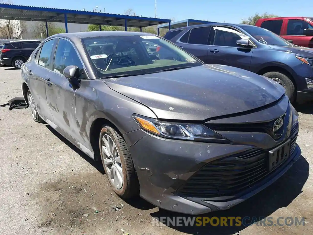 1 Photograph of a damaged car 4T1B11HK7KU267337 TOYOTA CAMRY 2019