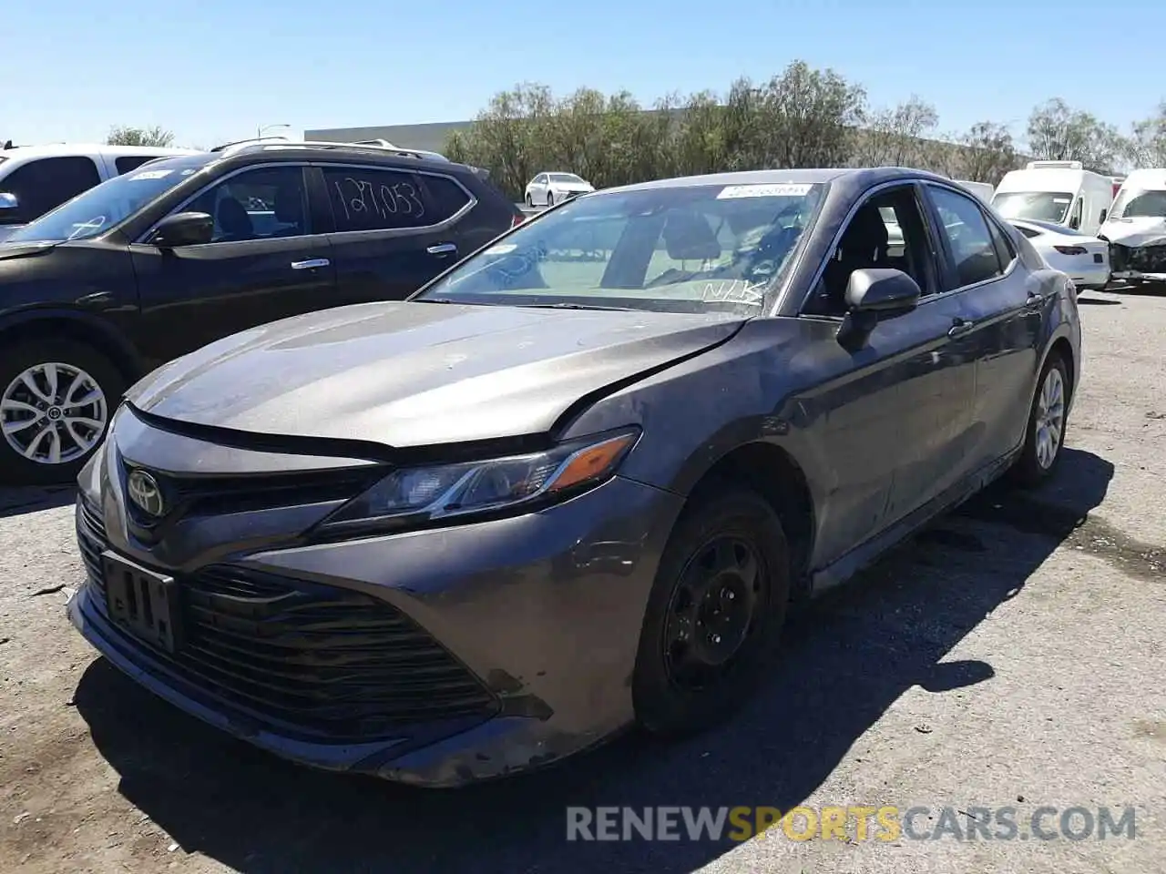 2 Photograph of a damaged car 4T1B11HK7KU267337 TOYOTA CAMRY 2019