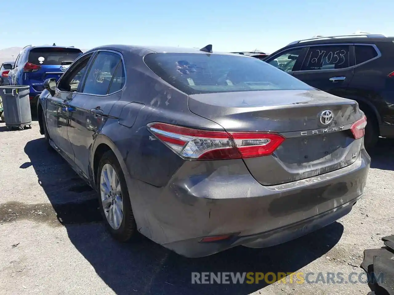 3 Photograph of a damaged car 4T1B11HK7KU267337 TOYOTA CAMRY 2019