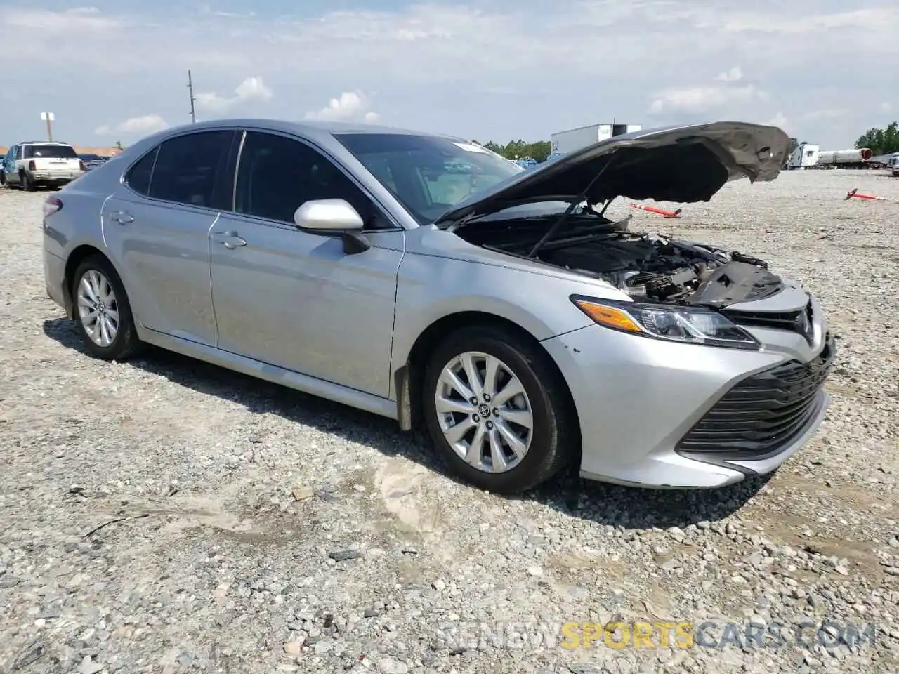 1 Photograph of a damaged car 4T1B11HK7KU267628 TOYOTA CAMRY 2019