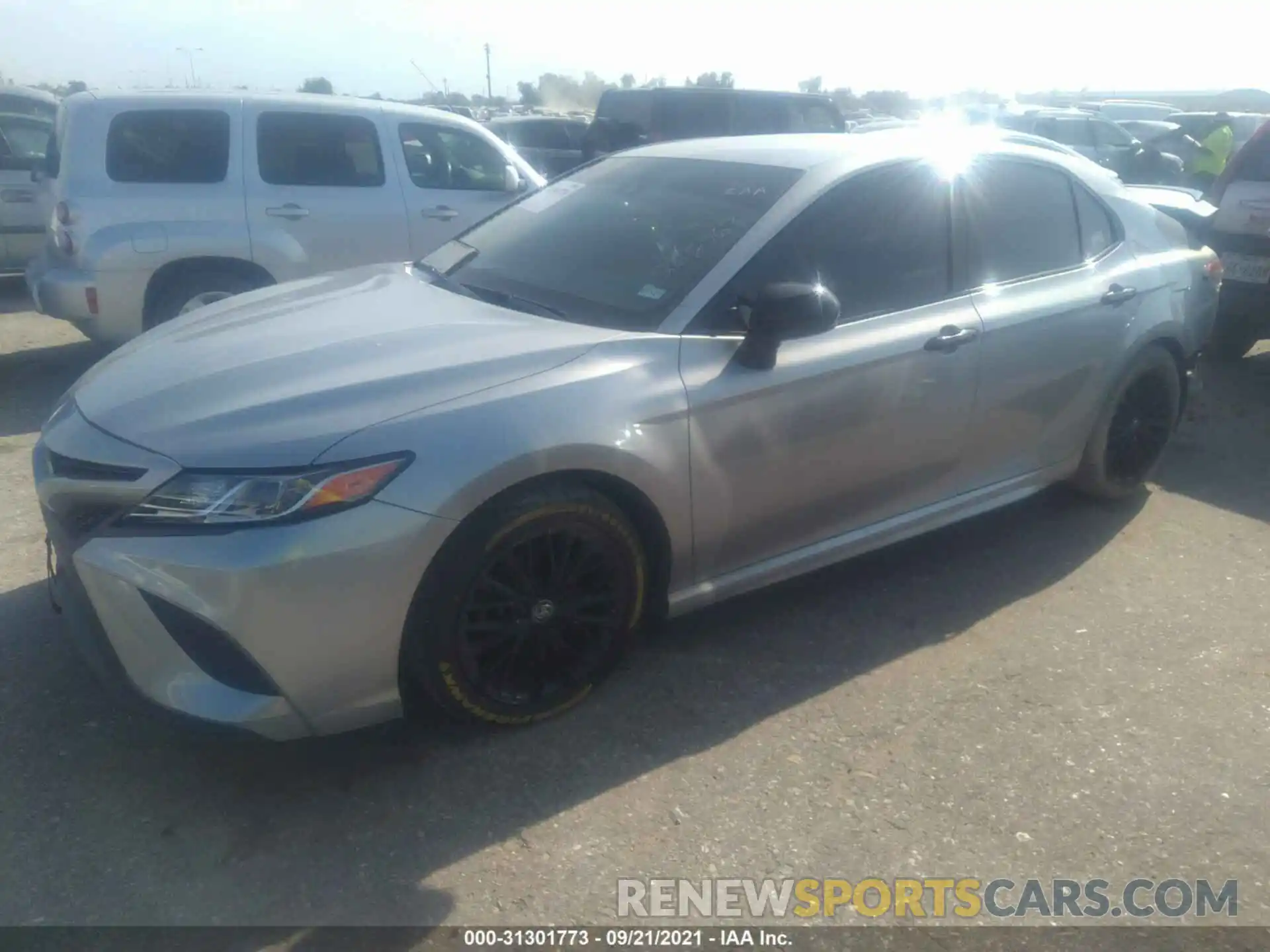 2 Photograph of a damaged car 4T1B11HK7KU268763 TOYOTA CAMRY 2019