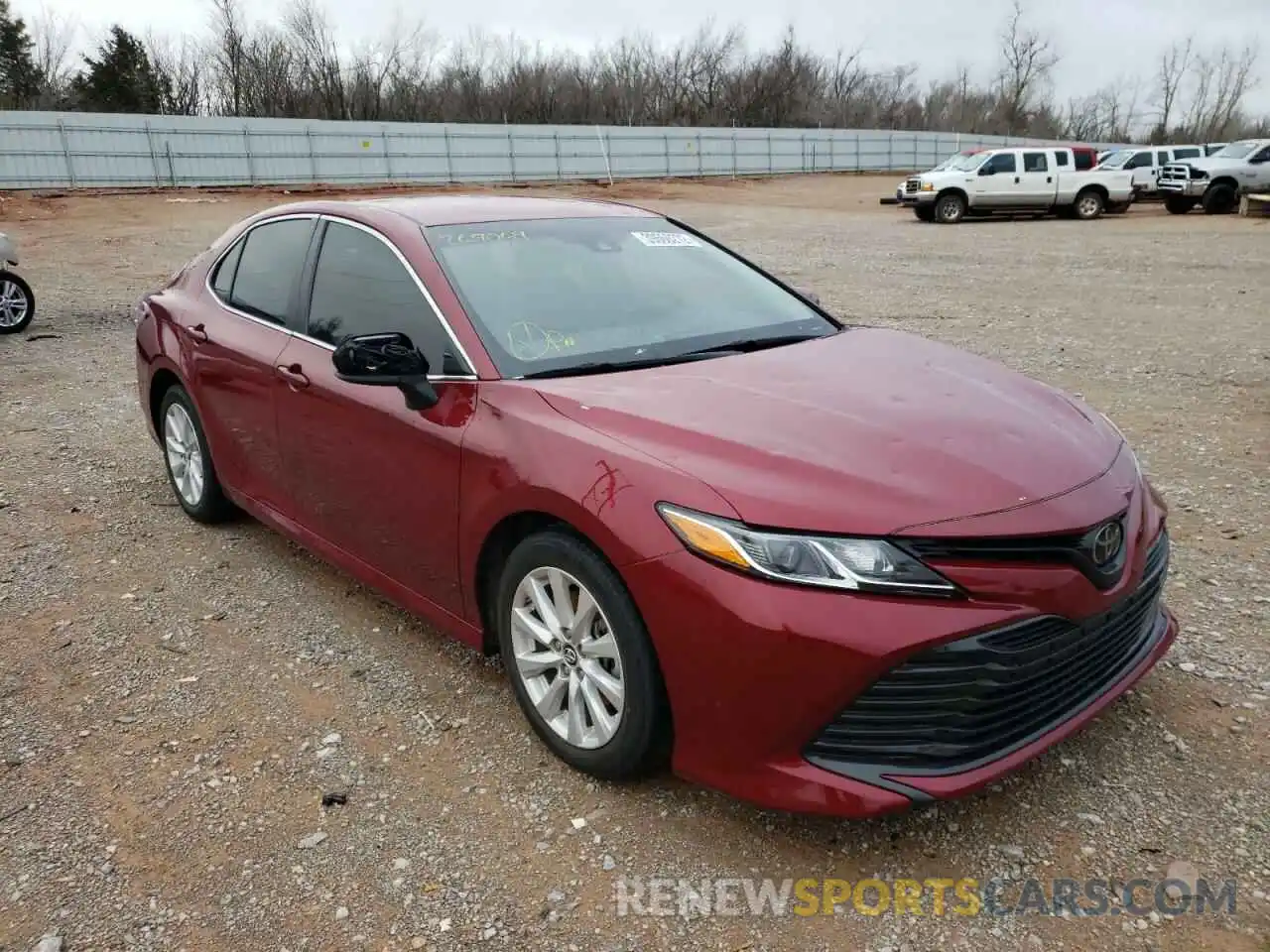 1 Photograph of a damaged car 4T1B11HK7KU269069 TOYOTA CAMRY 2019