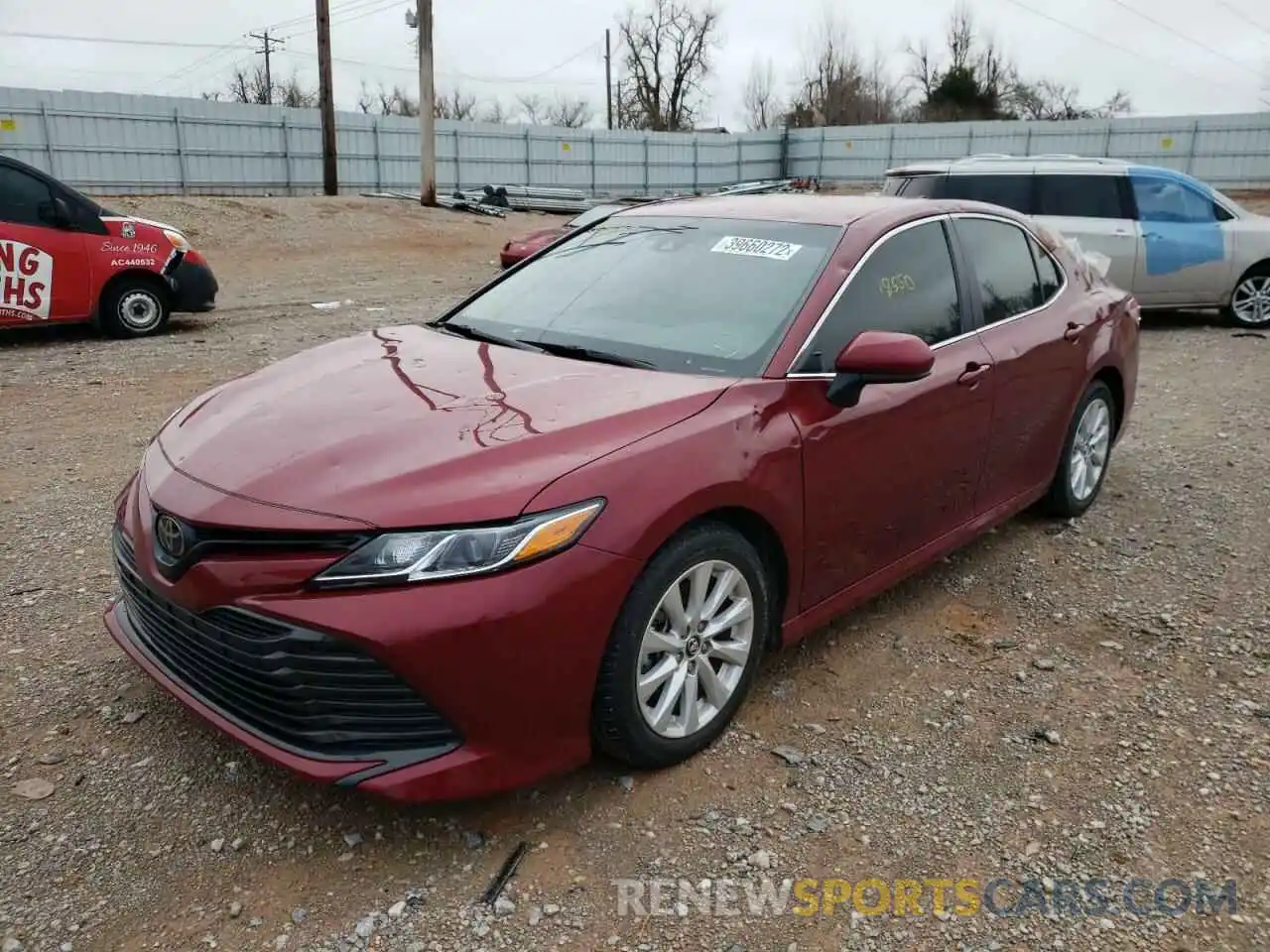 2 Photograph of a damaged car 4T1B11HK7KU269069 TOYOTA CAMRY 2019