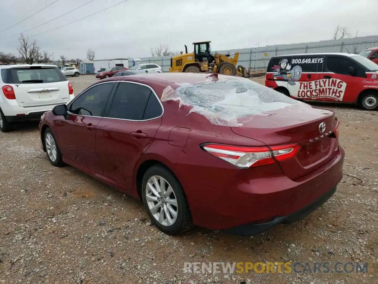 3 Photograph of a damaged car 4T1B11HK7KU269069 TOYOTA CAMRY 2019