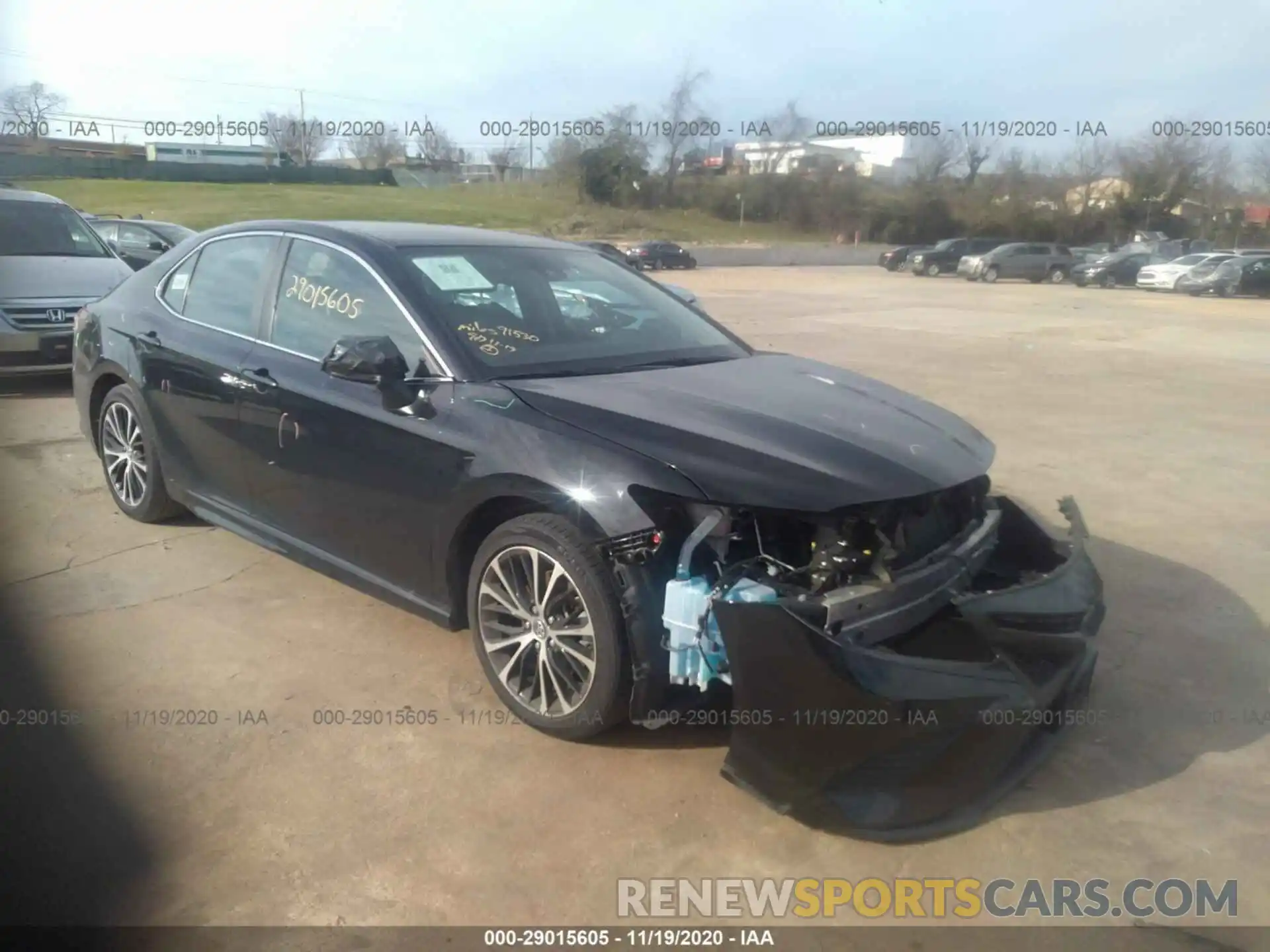 1 Photograph of a damaged car 4T1B11HK7KU270593 TOYOTA CAMRY 2019