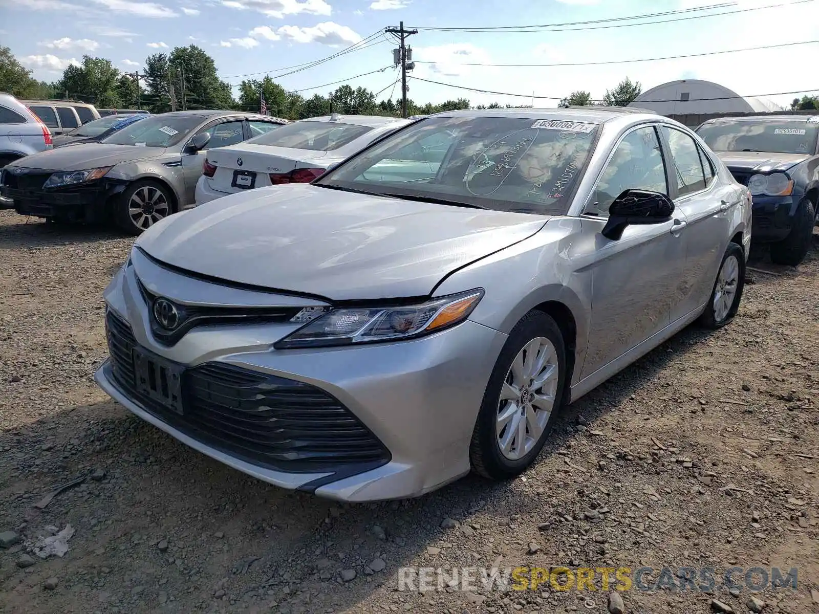 2 Photograph of a damaged car 4T1B11HK7KU270948 TOYOTA CAMRY 2019