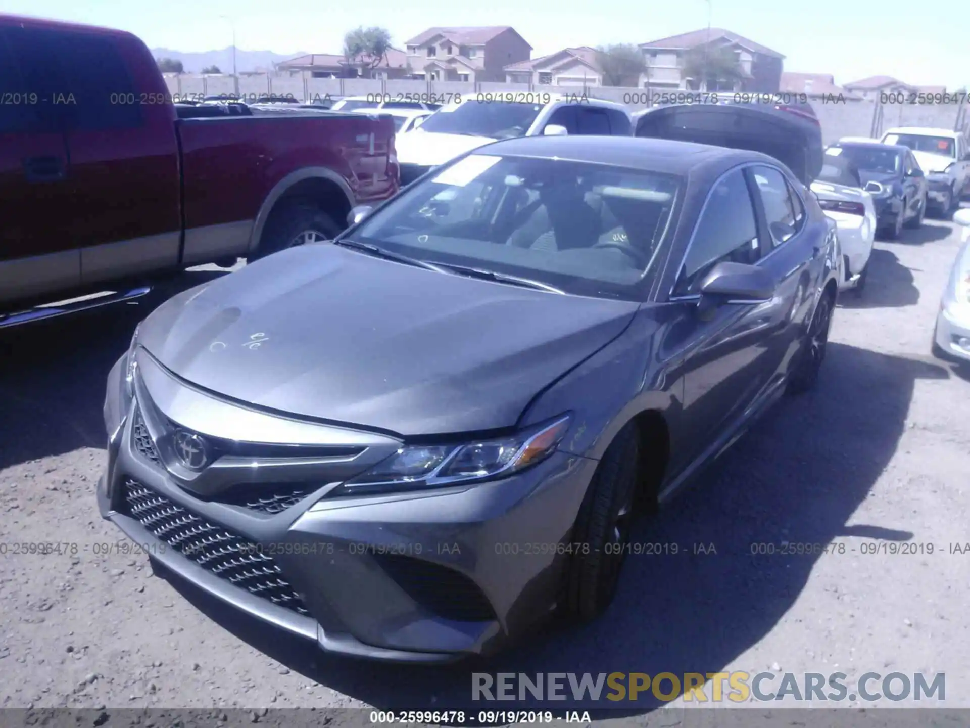 2 Photograph of a damaged car 4T1B11HK7KU271985 TOYOTA CAMRY 2019