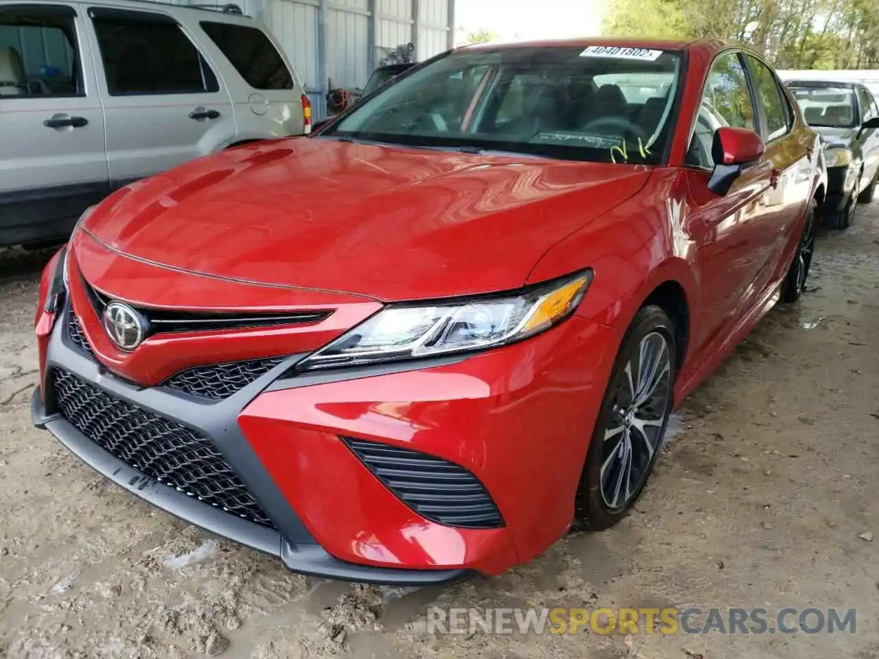 2 Photograph of a damaged car 4T1B11HK7KU272098 TOYOTA CAMRY 2019