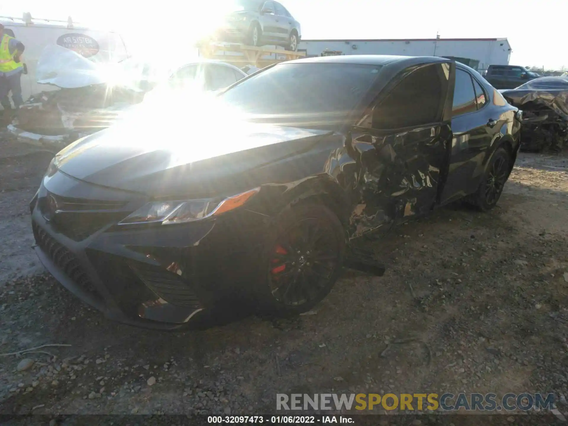 2 Photograph of a damaged car 4T1B11HK7KU273963 TOYOTA CAMRY 2019