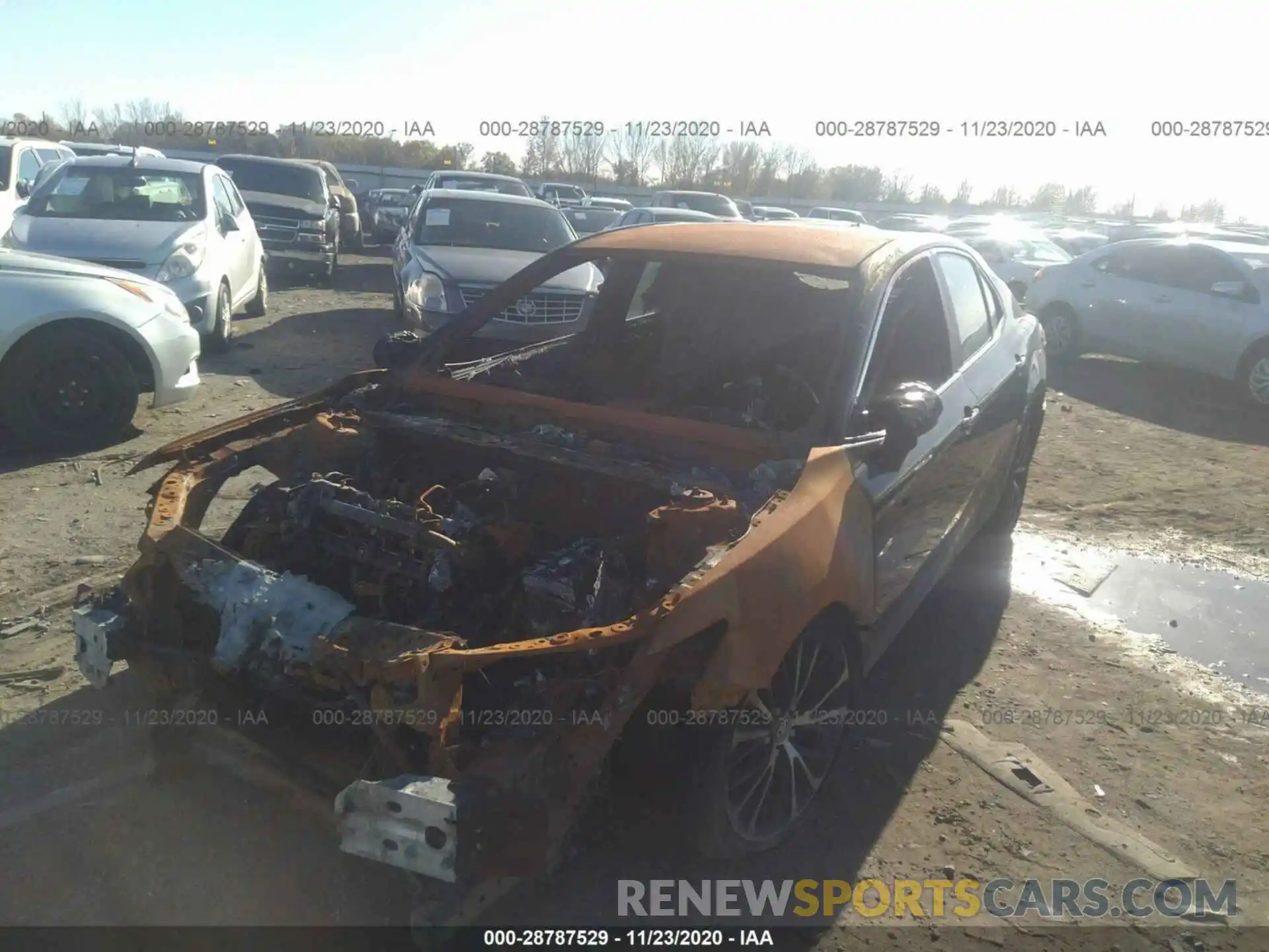 2 Photograph of a damaged car 4T1B11HK7KU274935 TOYOTA CAMRY 2019