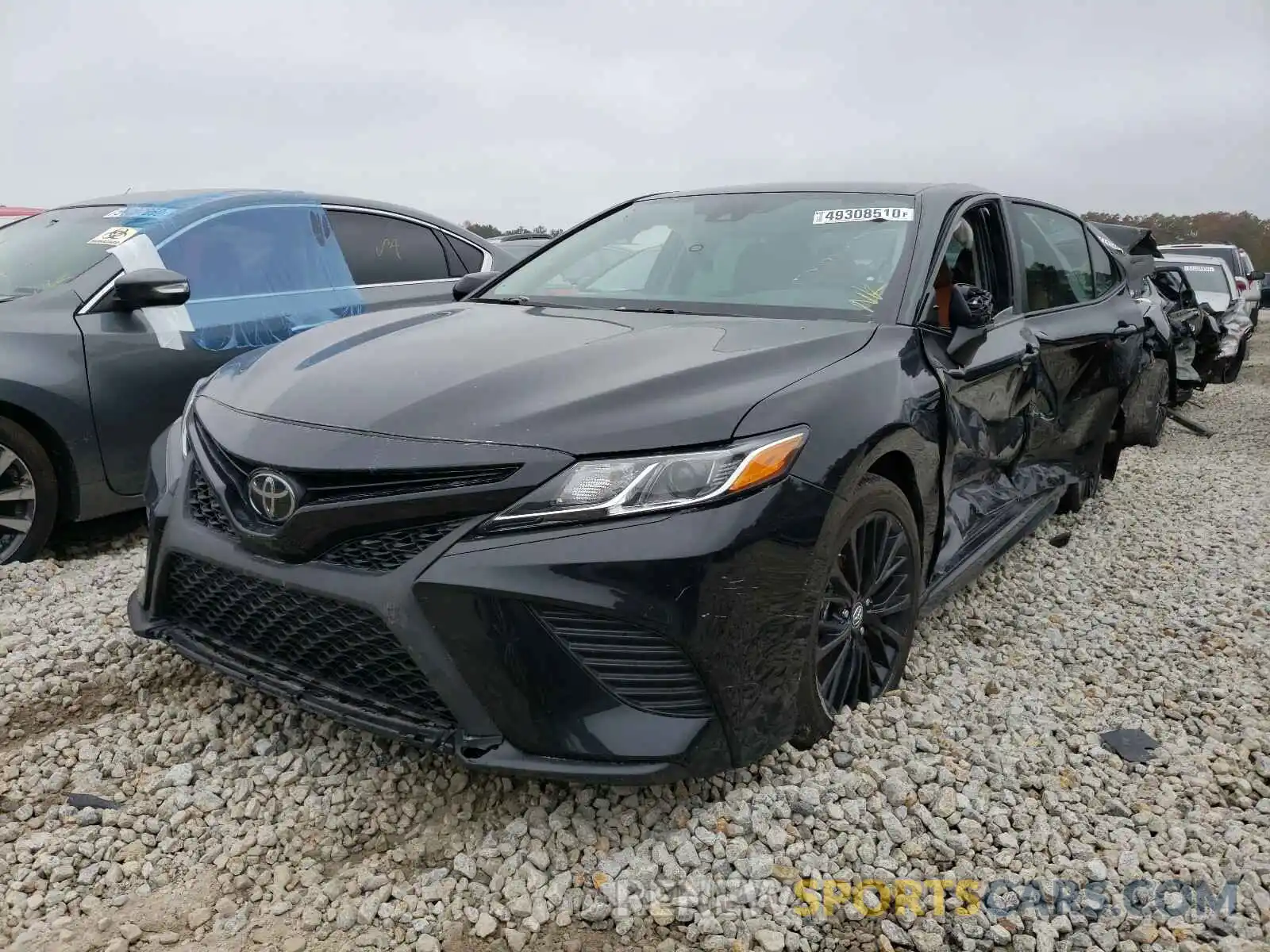 2 Photograph of a damaged car 4T1B11HK7KU277074 TOYOTA CAMRY 2019