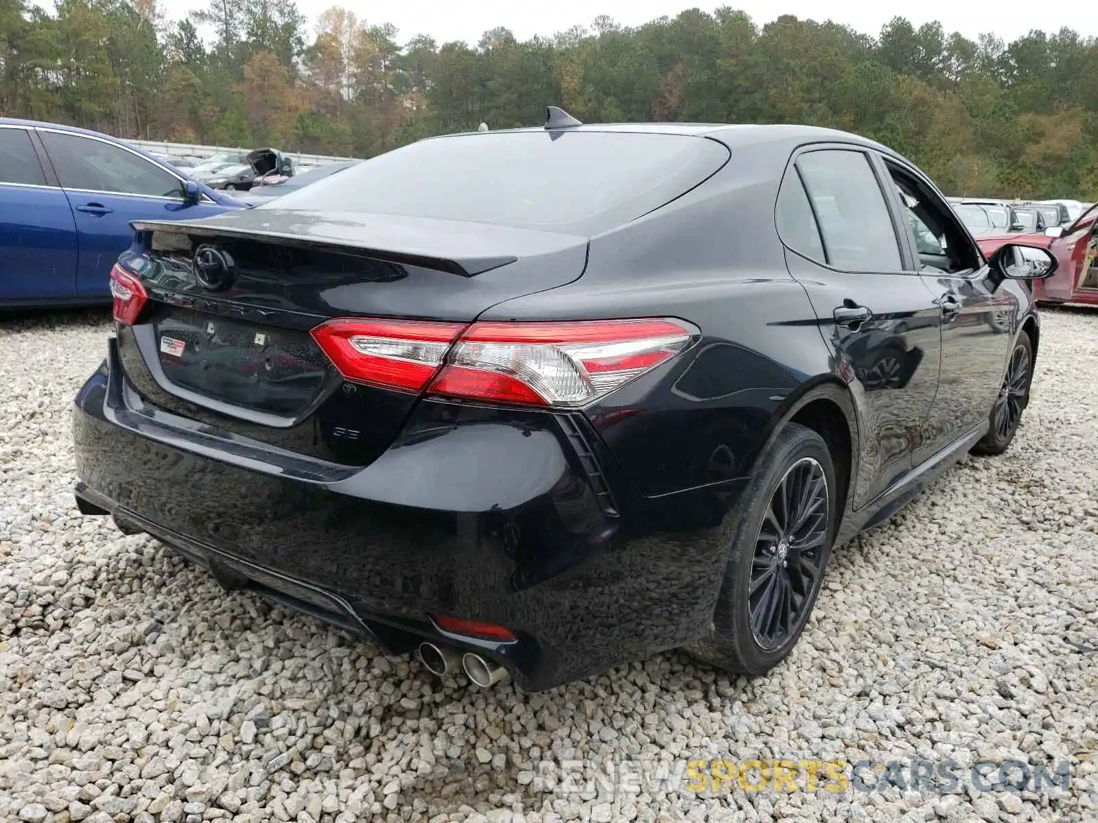 4 Photograph of a damaged car 4T1B11HK7KU277074 TOYOTA CAMRY 2019