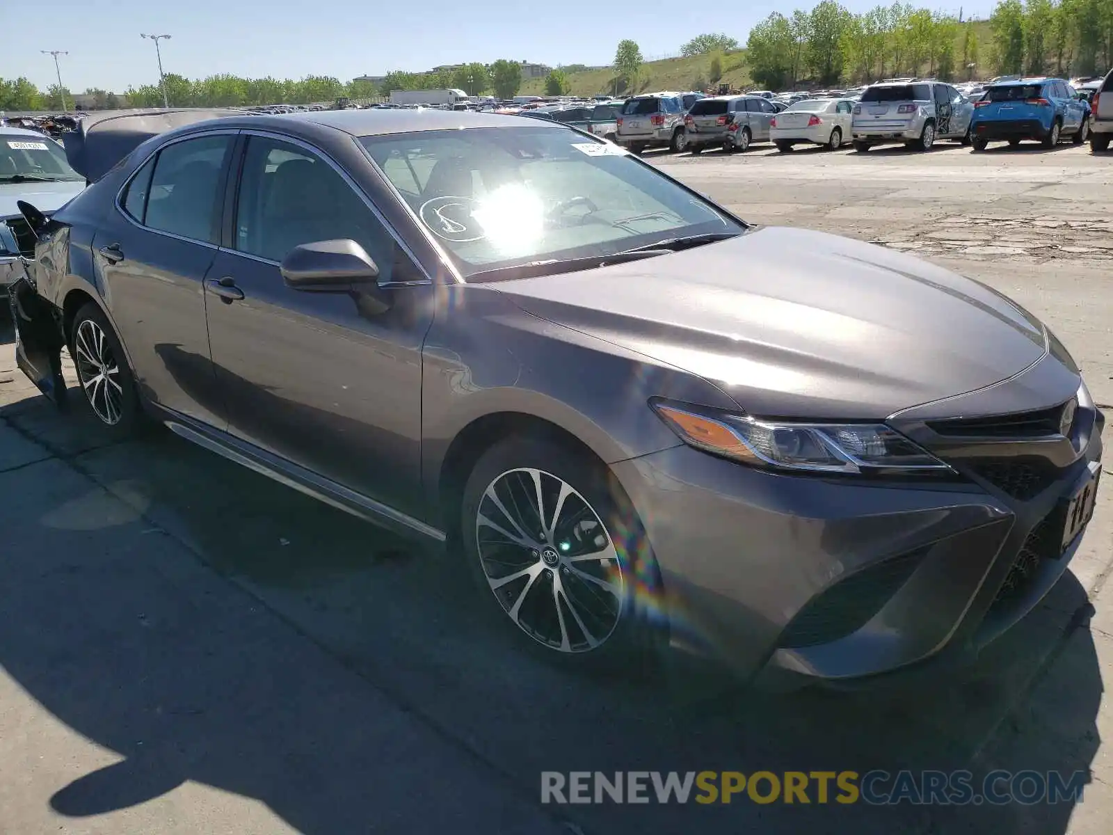 1 Photograph of a damaged car 4T1B11HK7KU277141 TOYOTA CAMRY 2019